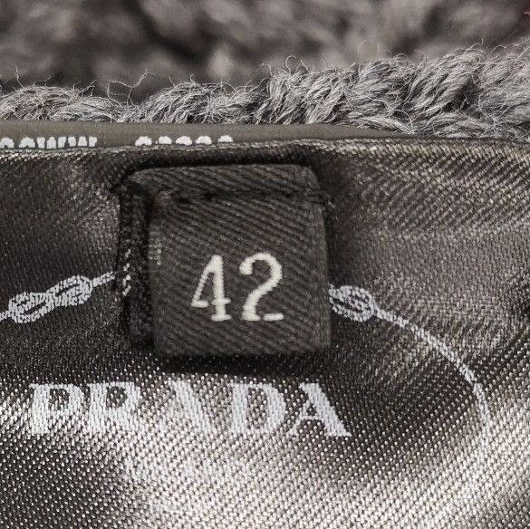 Prada Prada Colorful Woven Wool Skirt Size 42 - dmc Size 42" / US 20 - 6 Thumbnail