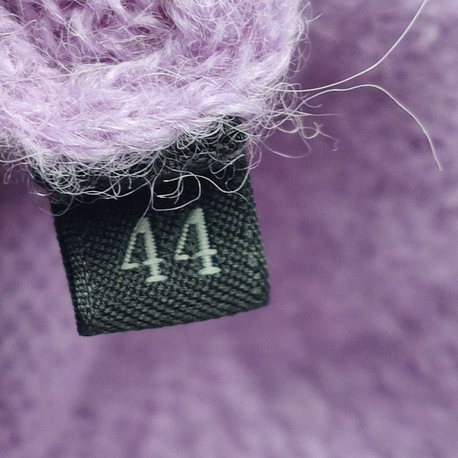 Prada Prada Purple Alpaca Wool Crew Neck Sweater - dmc Size L / US 10 / IT 46 - 4 Thumbnail