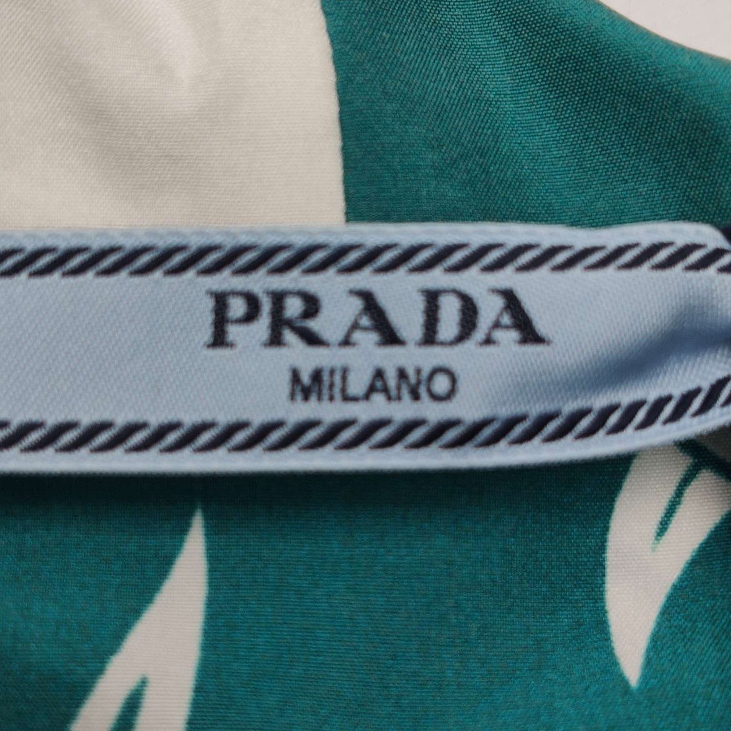Prada Prada Color-Blocked Silk Shirt in Size 38 - dmc Size XS / US 0-2 / IT 36-38 - 5 Thumbnail