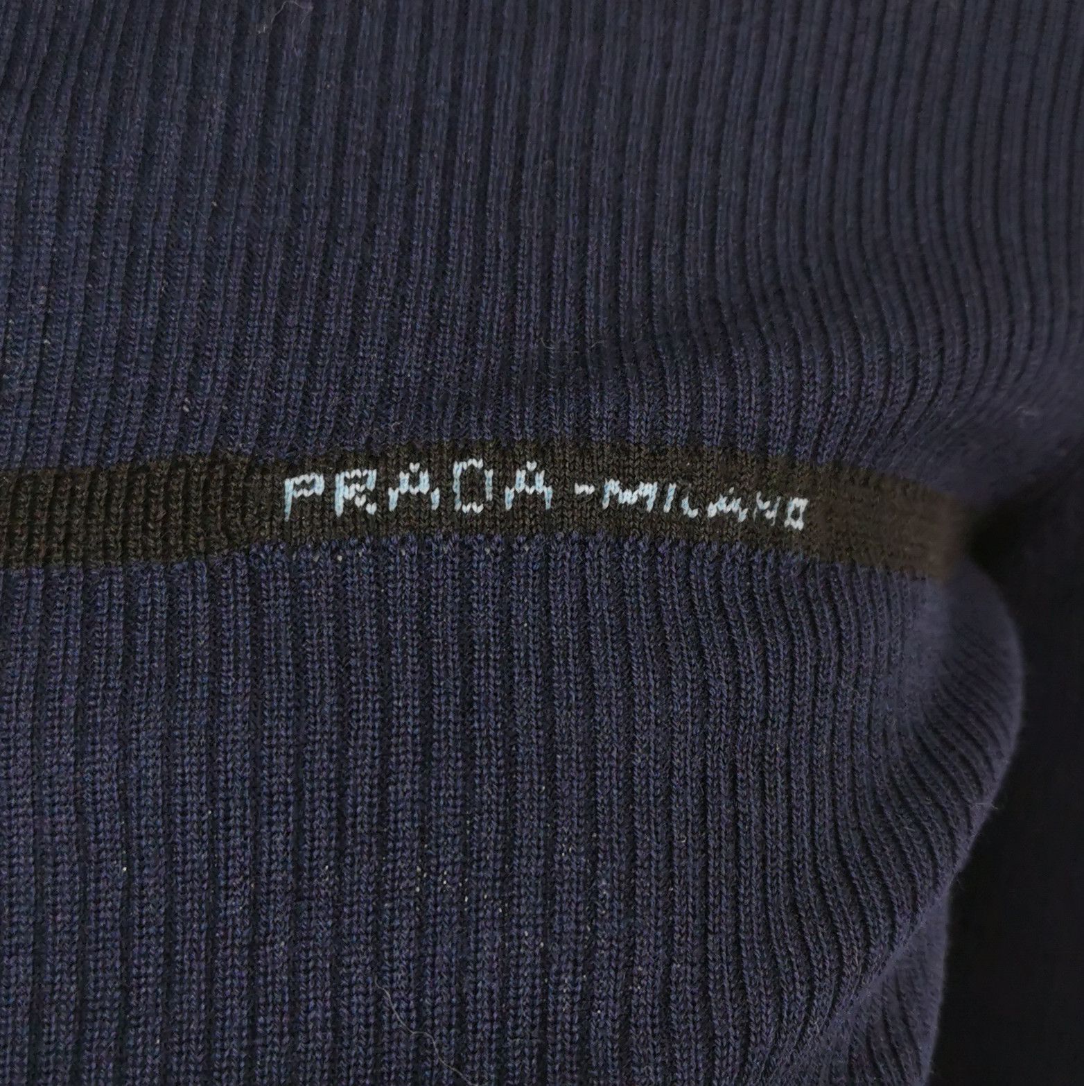 Prada Prada Wool Knit High Neck Sweater - dmc Size L / US 10 / IT 46 - 3 Thumbnail