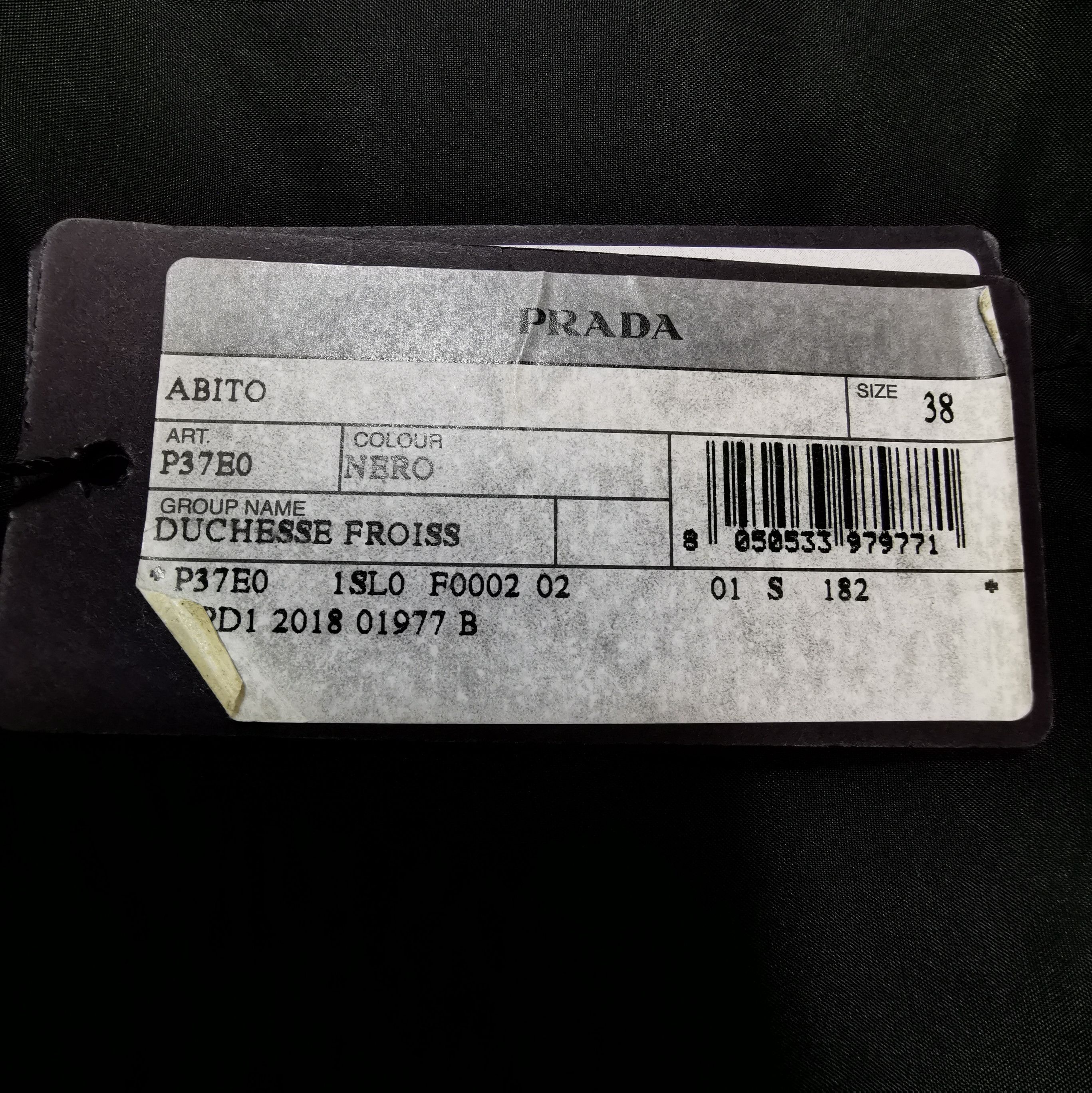 Prada Prada Color-Block Silk Blend Floral Dress - dmc Size S / US 4 / IT 40 - 7 Thumbnail