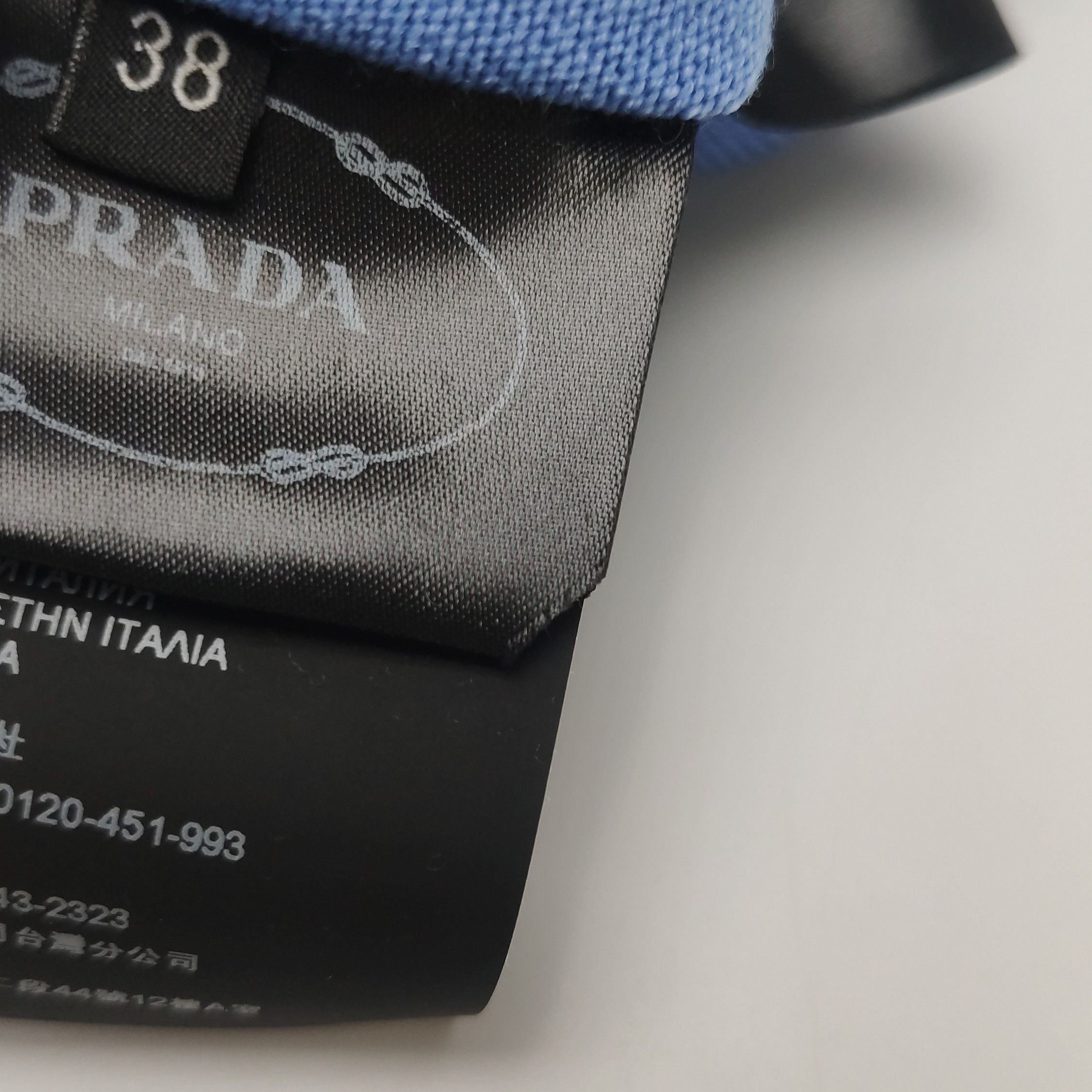 Prada Prada Wool Blend Turtleneck Sweater in Blue - dmc Size S / US 4 / IT 40 - 8 Thumbnail