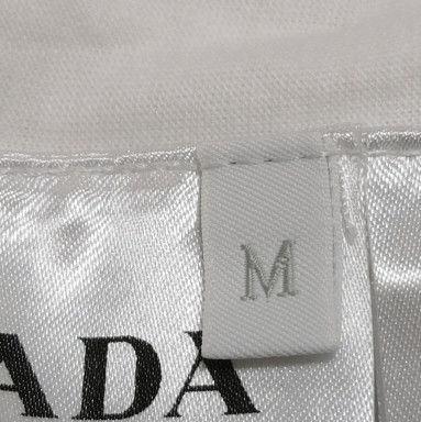 Prada Prada Cotton Triangle Logo Crew Neck T-Shirt - dmc Size M / US 6-8 / IT 42-44 - 6 Thumbnail