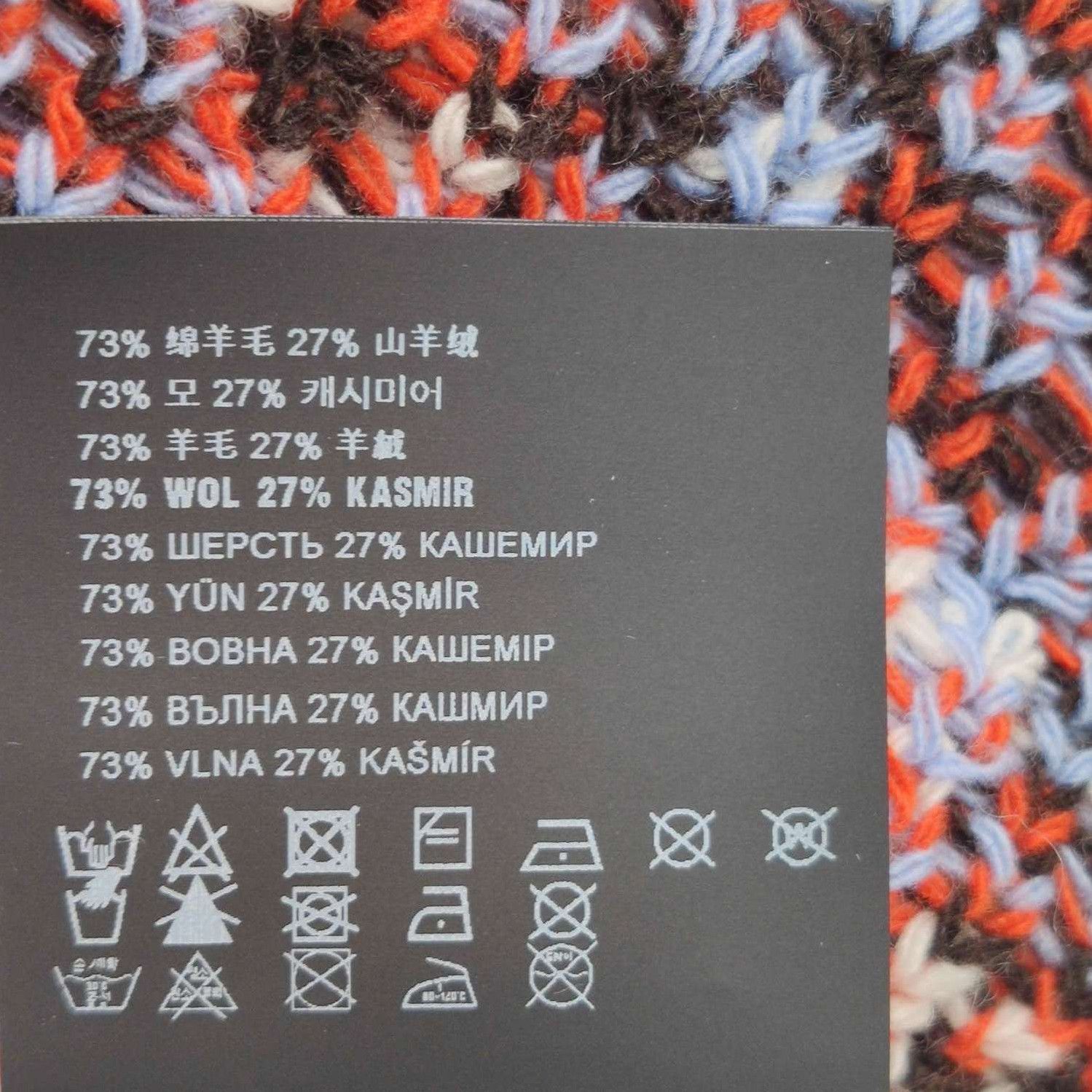 Prada Prada Color Block Wool-Cashmere Turtleneck Sweater - dmc Size M / US 6-8 / IT 42-44 - 8 Thumbnail