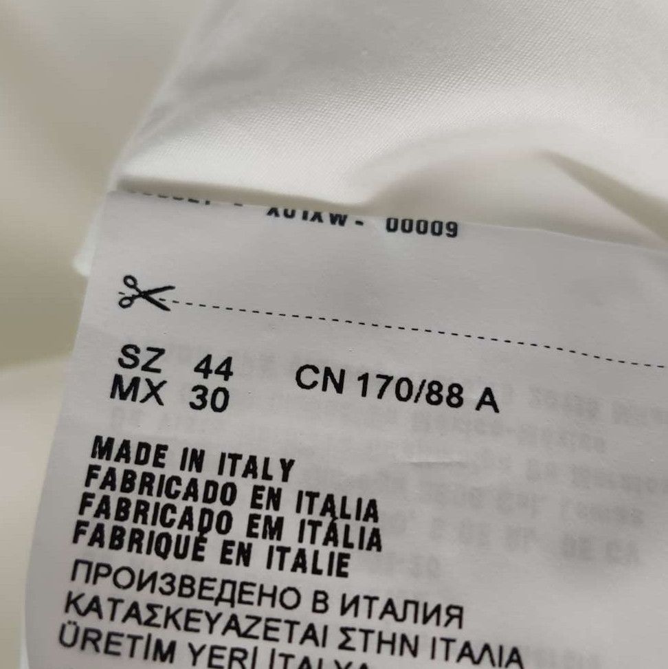 Prada Prada Classic Cotton Dress in White - dmc Size L / US 10 / IT 46 - 8 Thumbnail