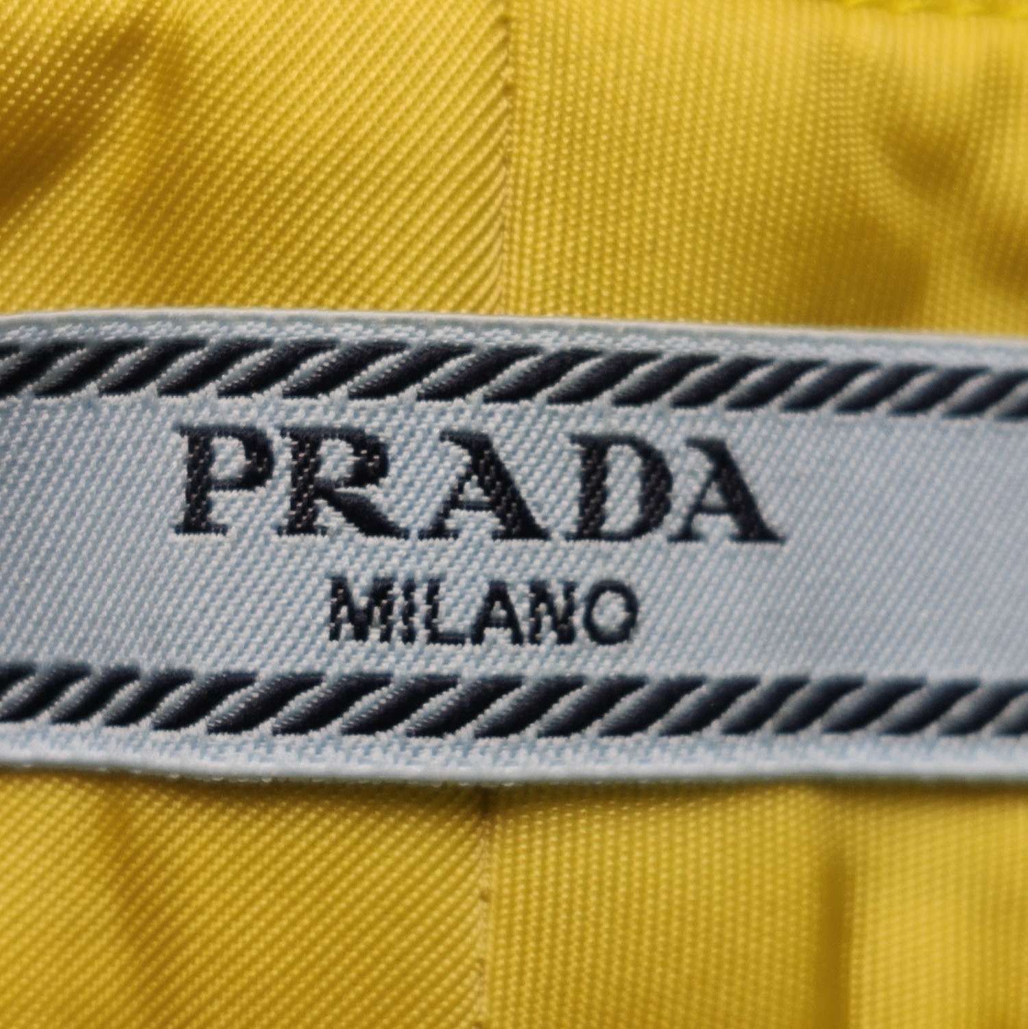 Prada Prada Yellow Belted Shorts with Pouch - dmc Size 38" / US 16 / IT 52 - 5 Thumbnail