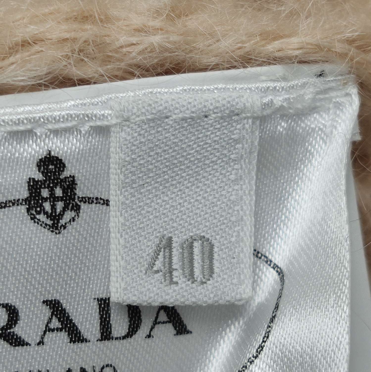 Prada Prada Beige Wool Blend Turtleneck Sweater - dmc Size M / US 6-8 / IT 42-44 - 6 Thumbnail