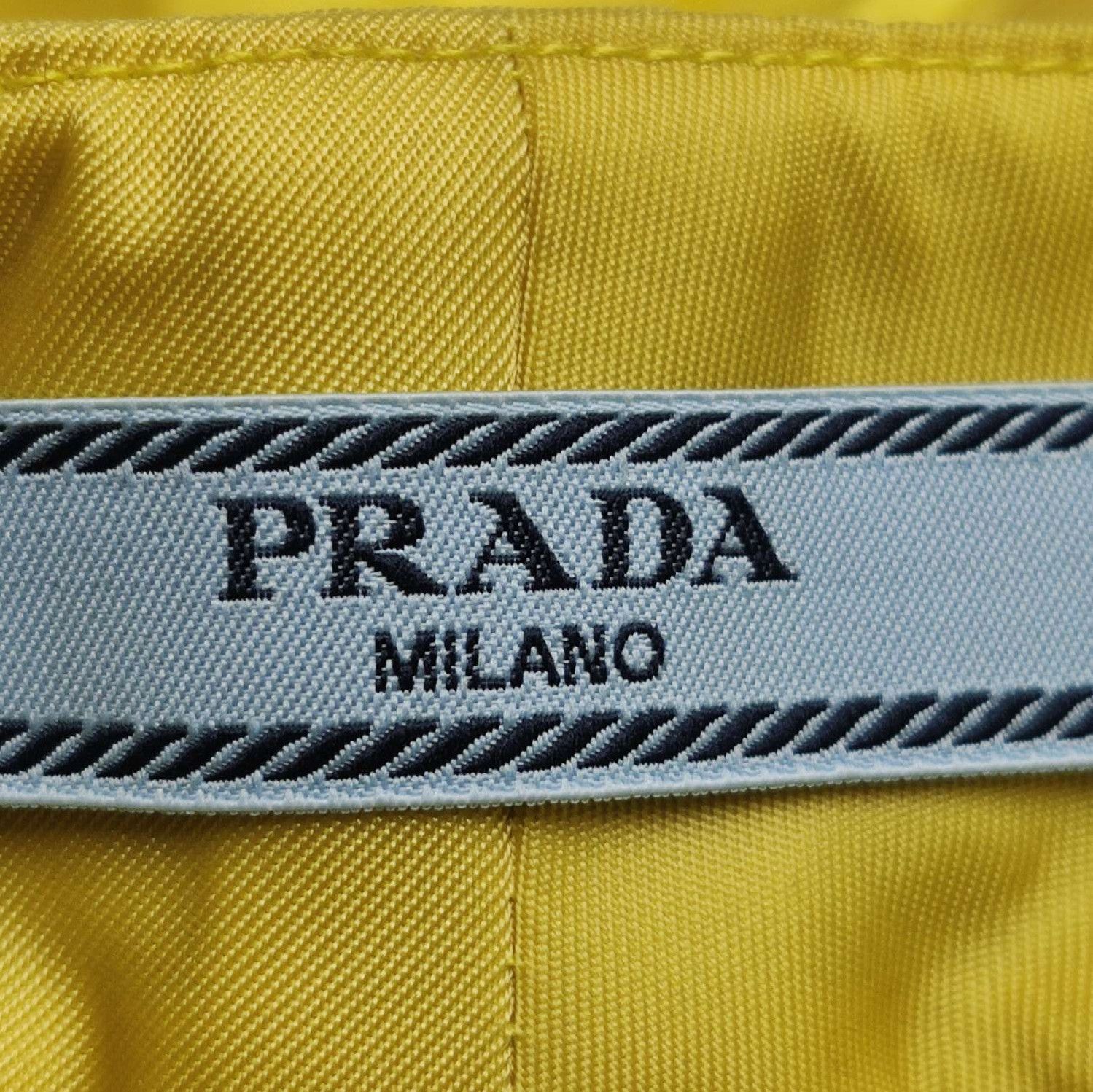 Prada Prada Yellow Belted Shorts Size 40 - dmc Size 40" / US 18 - 5 Thumbnail