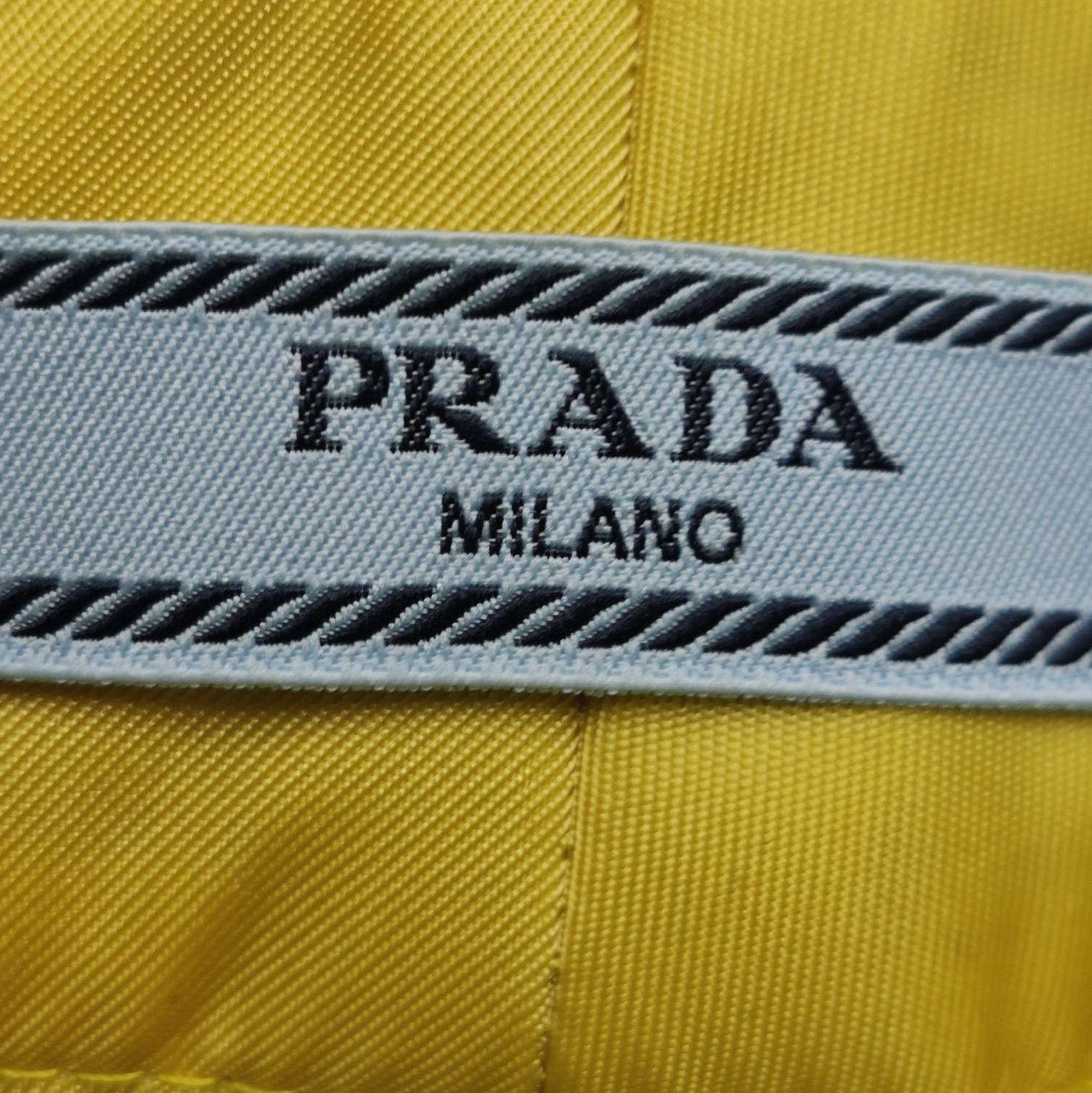 Prada Prada Yellow Belted Shorts with Pocket - dmc Size 38" / US 16 / IT 52 - 6 Thumbnail