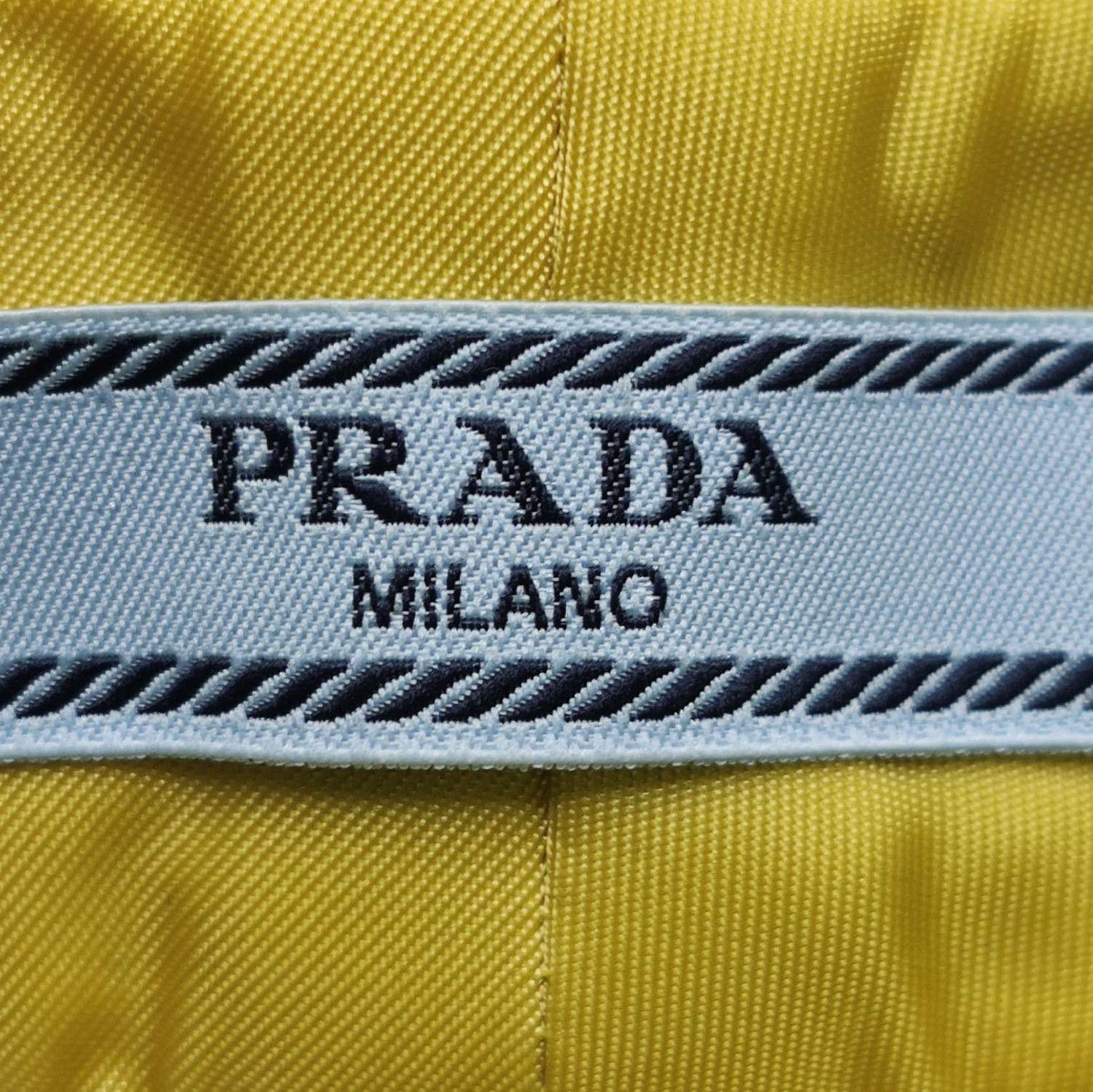 Prada Prada Yellow Belted Shorts with Pocket - dmc Size 40" / US 18 - 5 Thumbnail