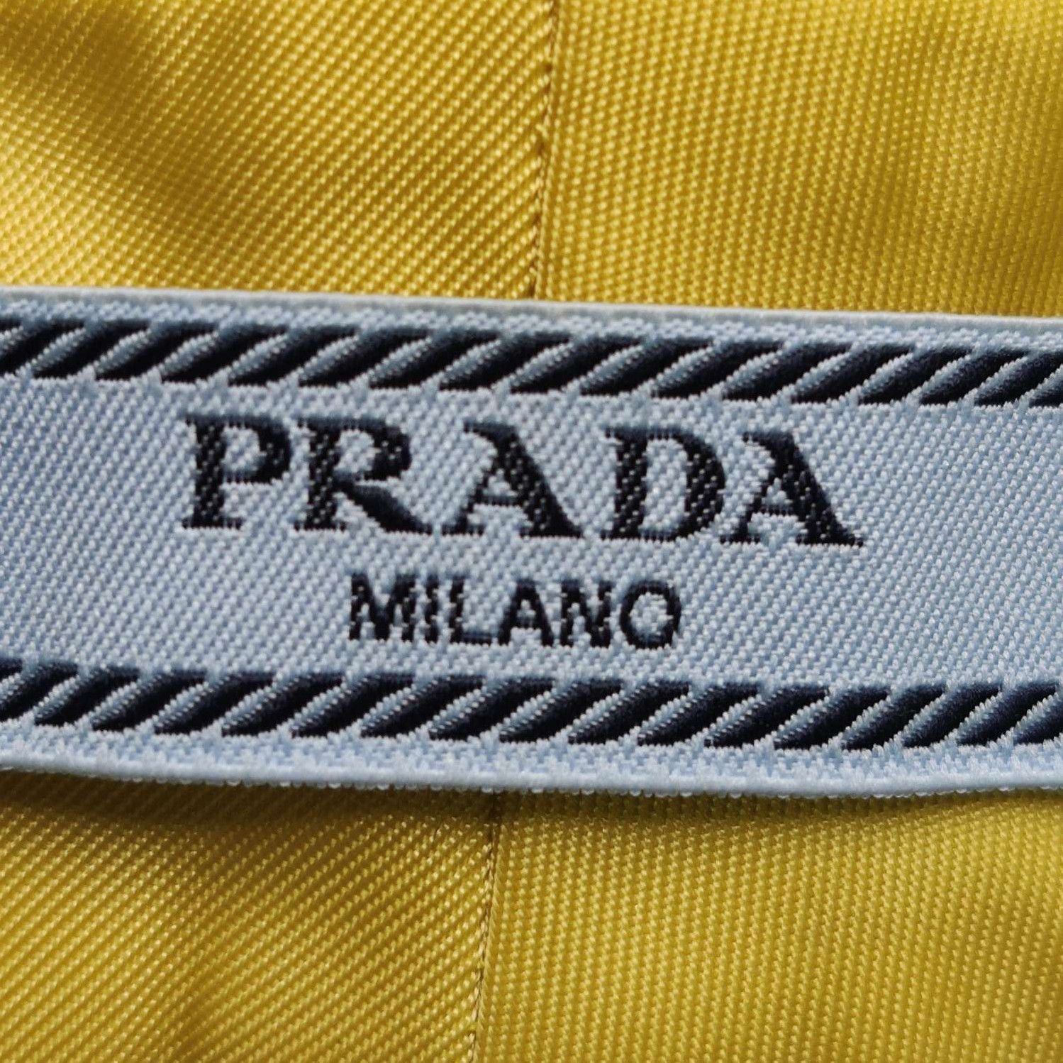 Prada Prada Yellow Belted Shorts with Logo Pouch - dmc Size 38" / US 16 / IT 52 - 5 Thumbnail