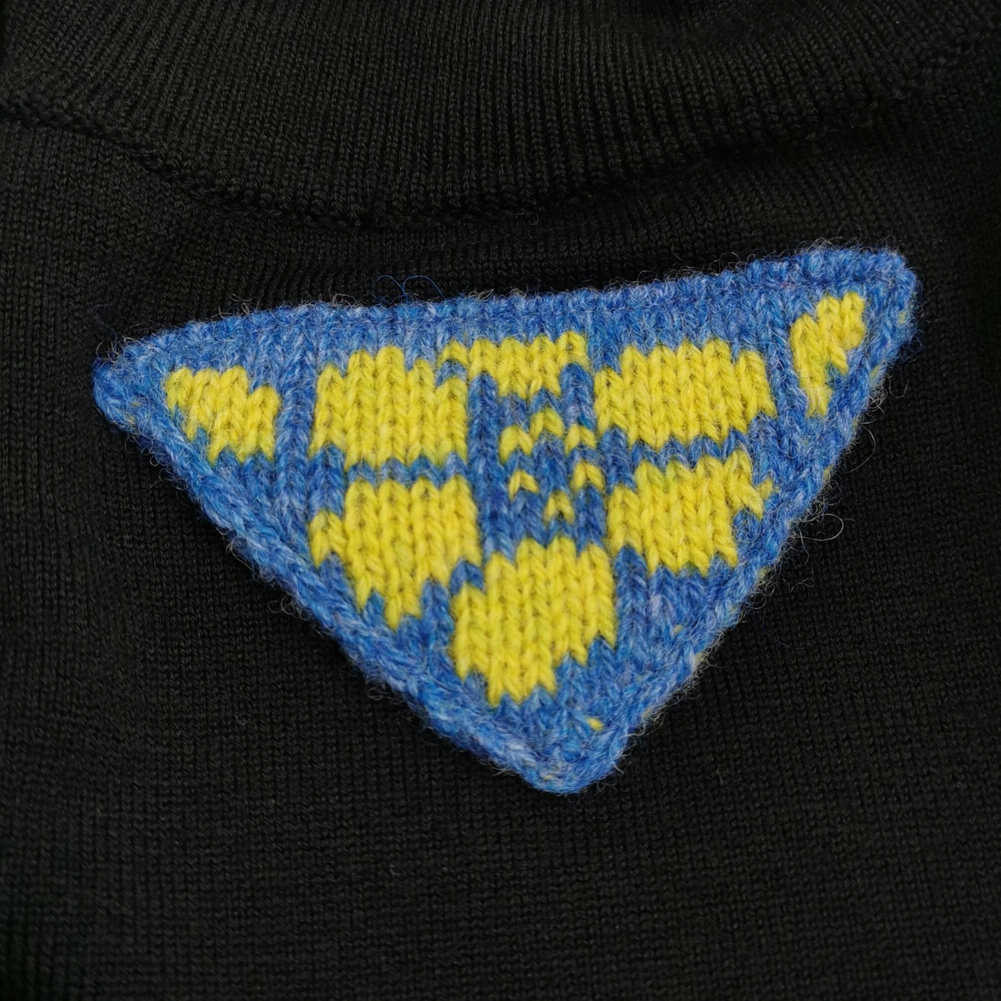 Prada Prada Wool Blend Logo Turtleneck Sweater - dmc Size XXS / US 00 / IT 34 - 3 Thumbnail