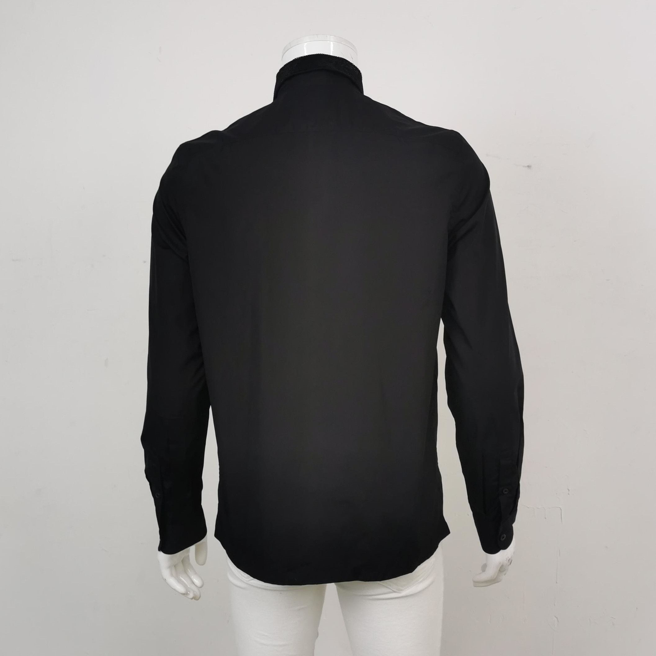 Prada Prada Cotton Long Sleeve Button-Up Shirt - dmc Size M / US 6-8 / IT 42-44 - 2 Thumbnail