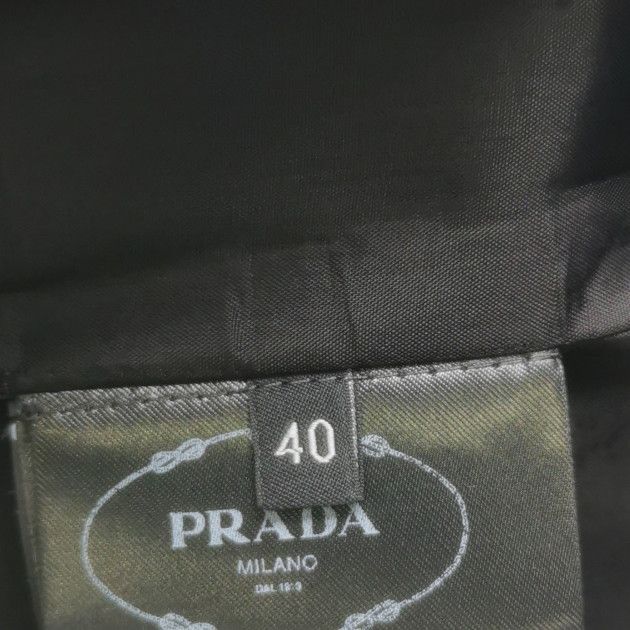 Prada Prada Wool Solid Midi Skirt Size 40 - dmc Size 40" / US 18 - 6 Thumbnail