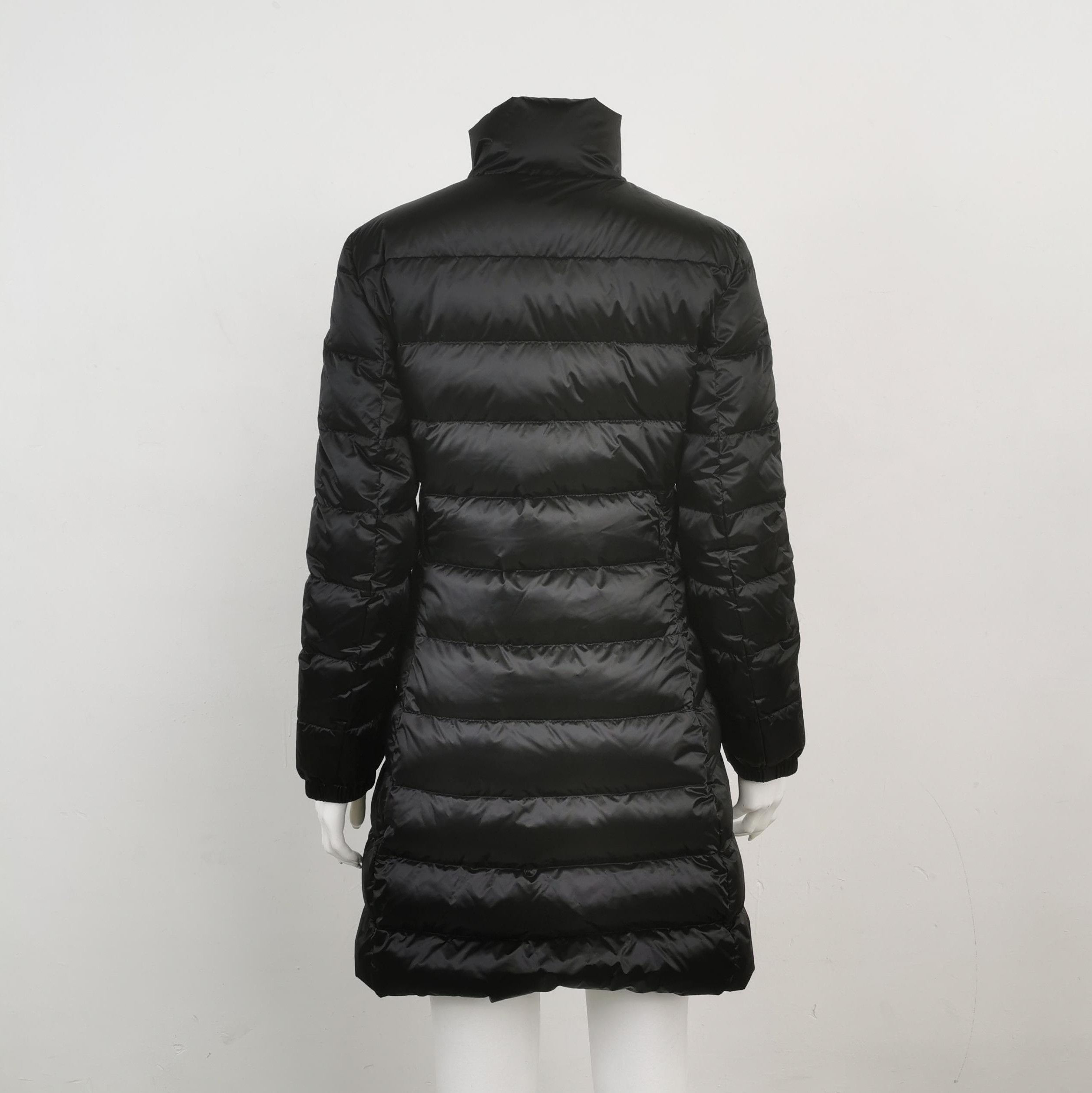Prada Prada Black Zip Padded Coat Size 38 - dmc Size S / US 4 / IT 40 - 2 Thumbnail
