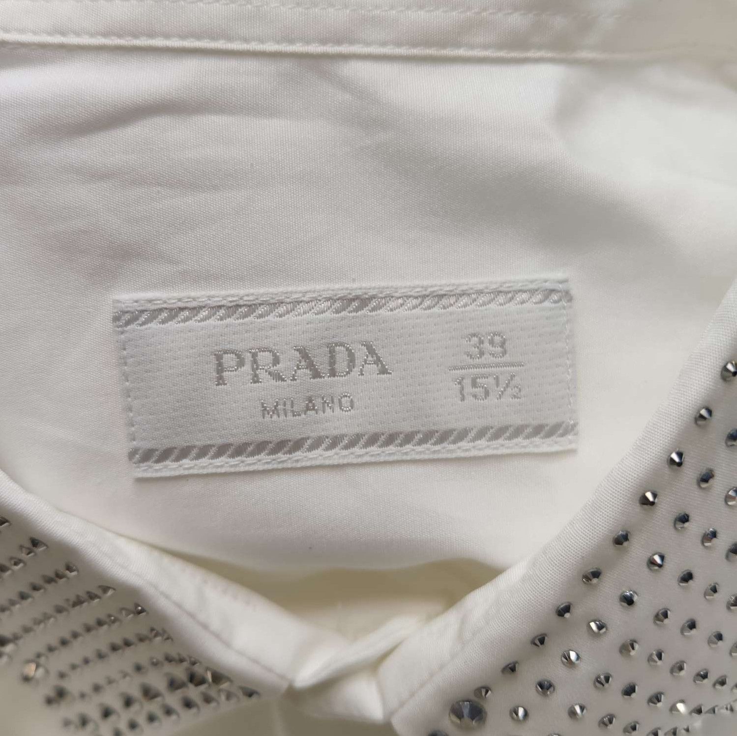 Prada Prada Cotton Single Button Polo Shirt - dmc Size M / US 6-8 / IT 42-44 - 8 Thumbnail