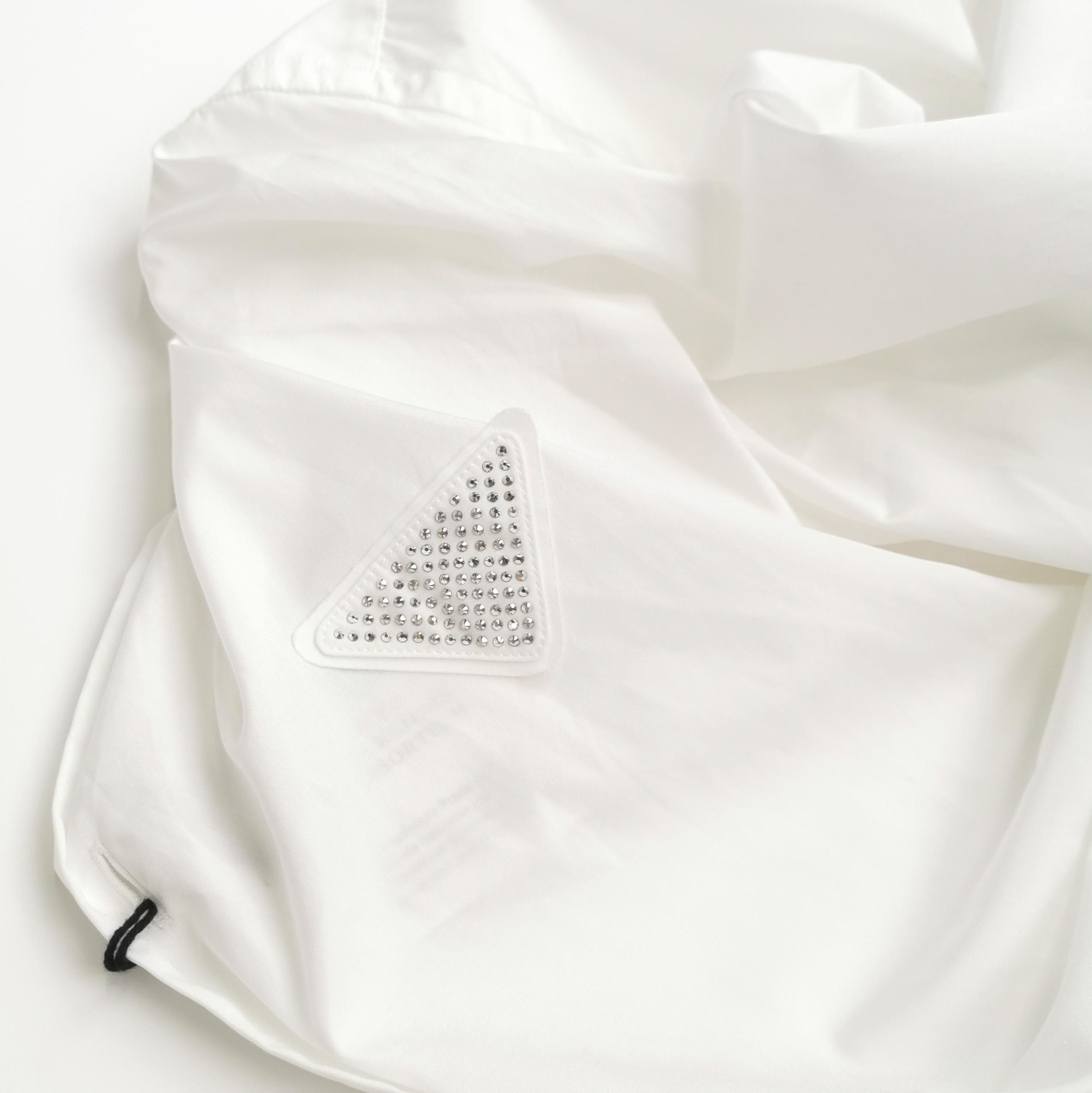 Prada Prada Cotton Single-Breasted Collar Shirt - dmc Size M / US 6-8 / IT 42-44 - 3 Thumbnail