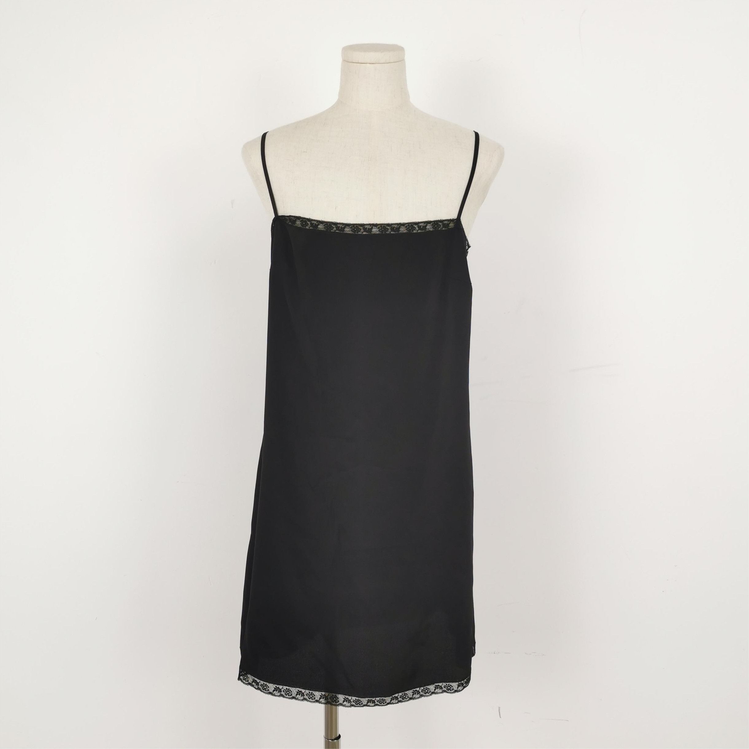 Prada Prada Color-Blocked Lace T-Shirt - dmc Size XXS / US 00 / IT 34 - 4 Thumbnail