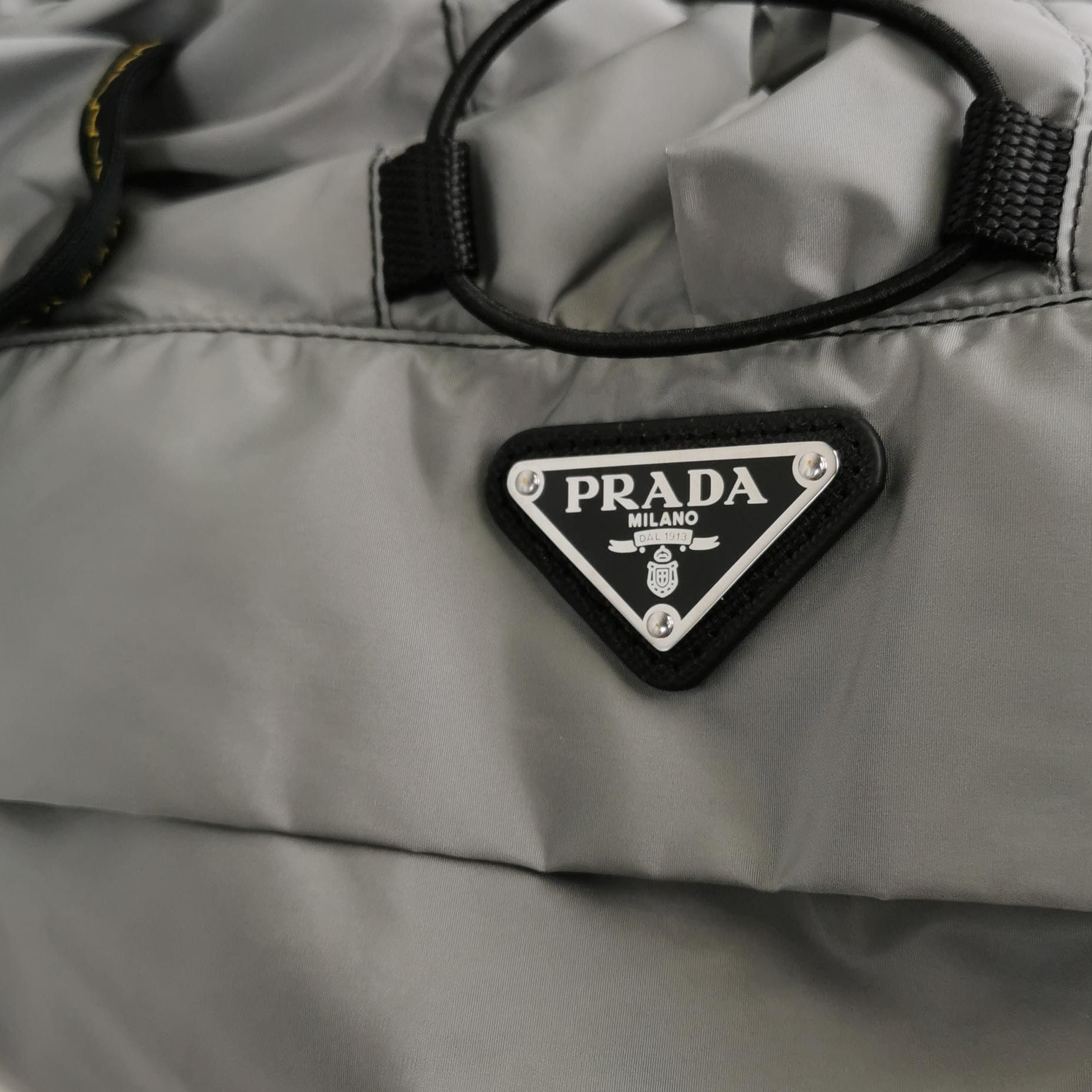 Prada Prada Hooded Triangle Logo Cape Poncho - dmc Size M / US 6-8 / IT 42-44 - 3 Thumbnail