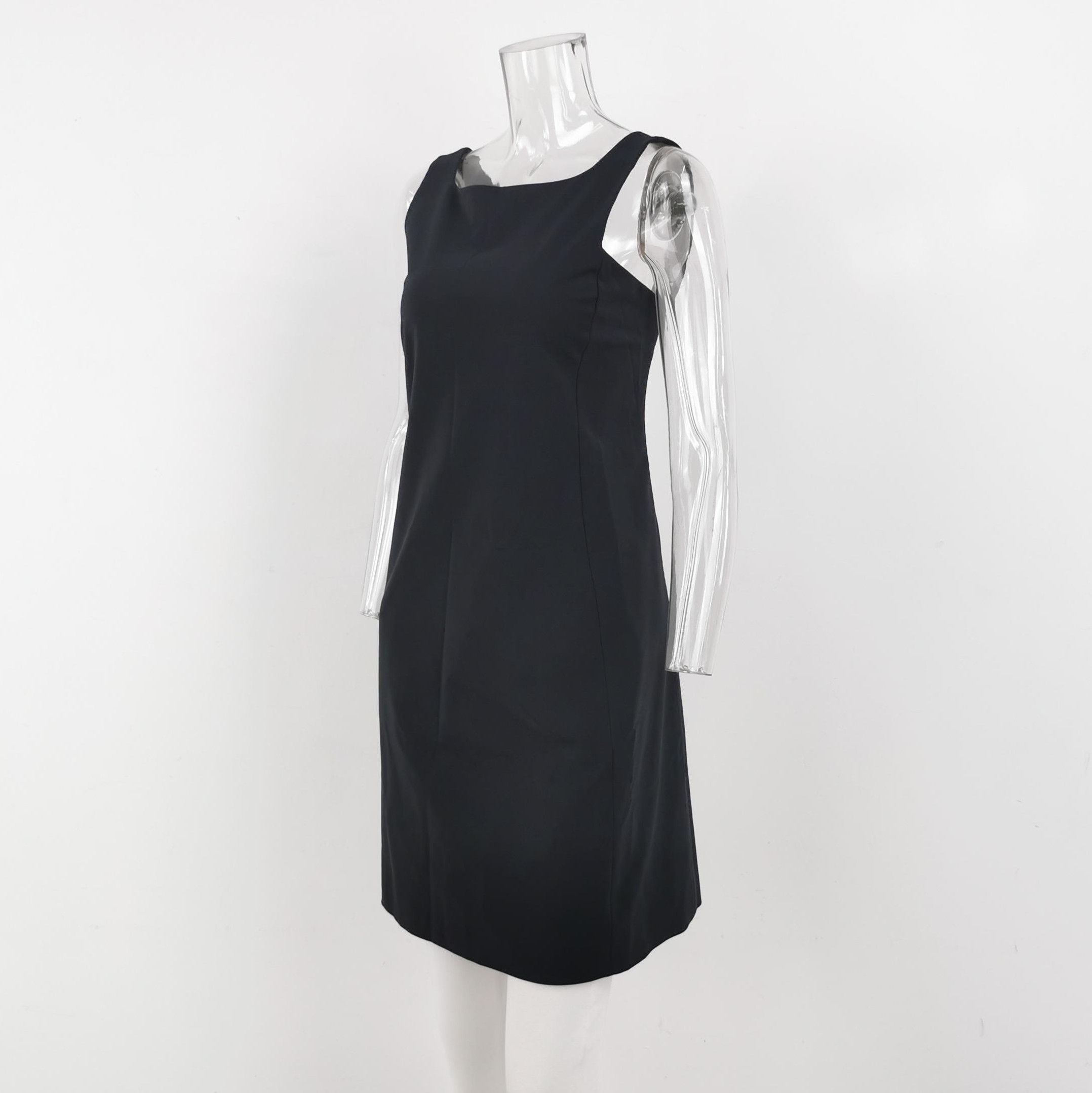 Prada Prada Sleeveless Square Neck Vintage Dress - dmc Size L / US 10 / IT 46 - 2 Thumbnail