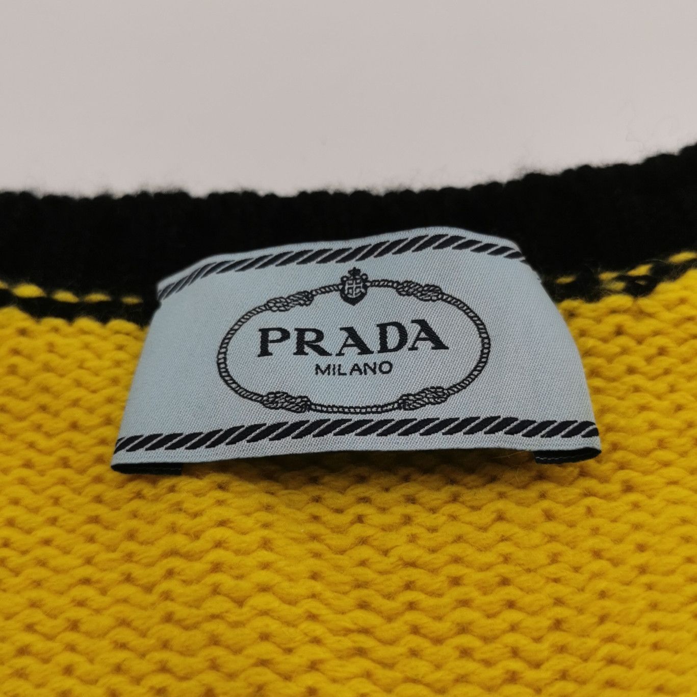 Prada Prada Cashmere V-Neck Sweater for Women - dmc Size S / US 4 / IT 40 - 3 Thumbnail
