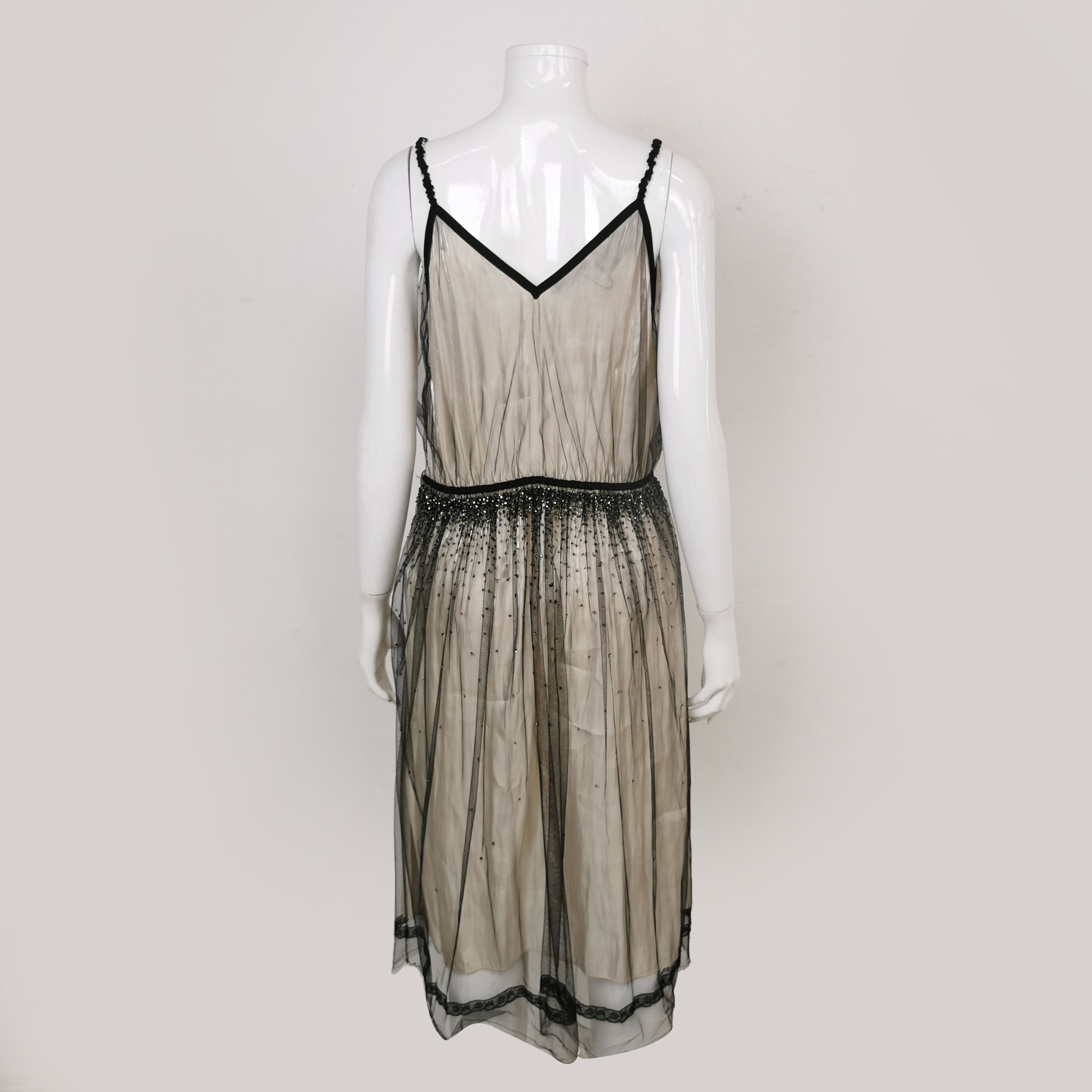 Prada Prada Color-blocked Camisole Dress in Size S - dmc Size S / US 4 / IT 40 - 2 Thumbnail
