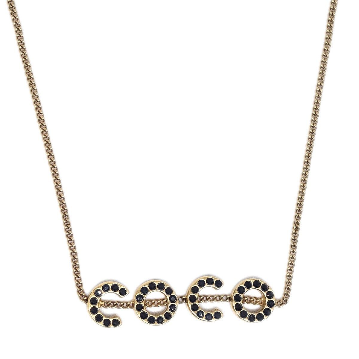 Chanel Chanel Coco Long Necklace Gold-plated Size ONE SIZE - 2 Thumbnail