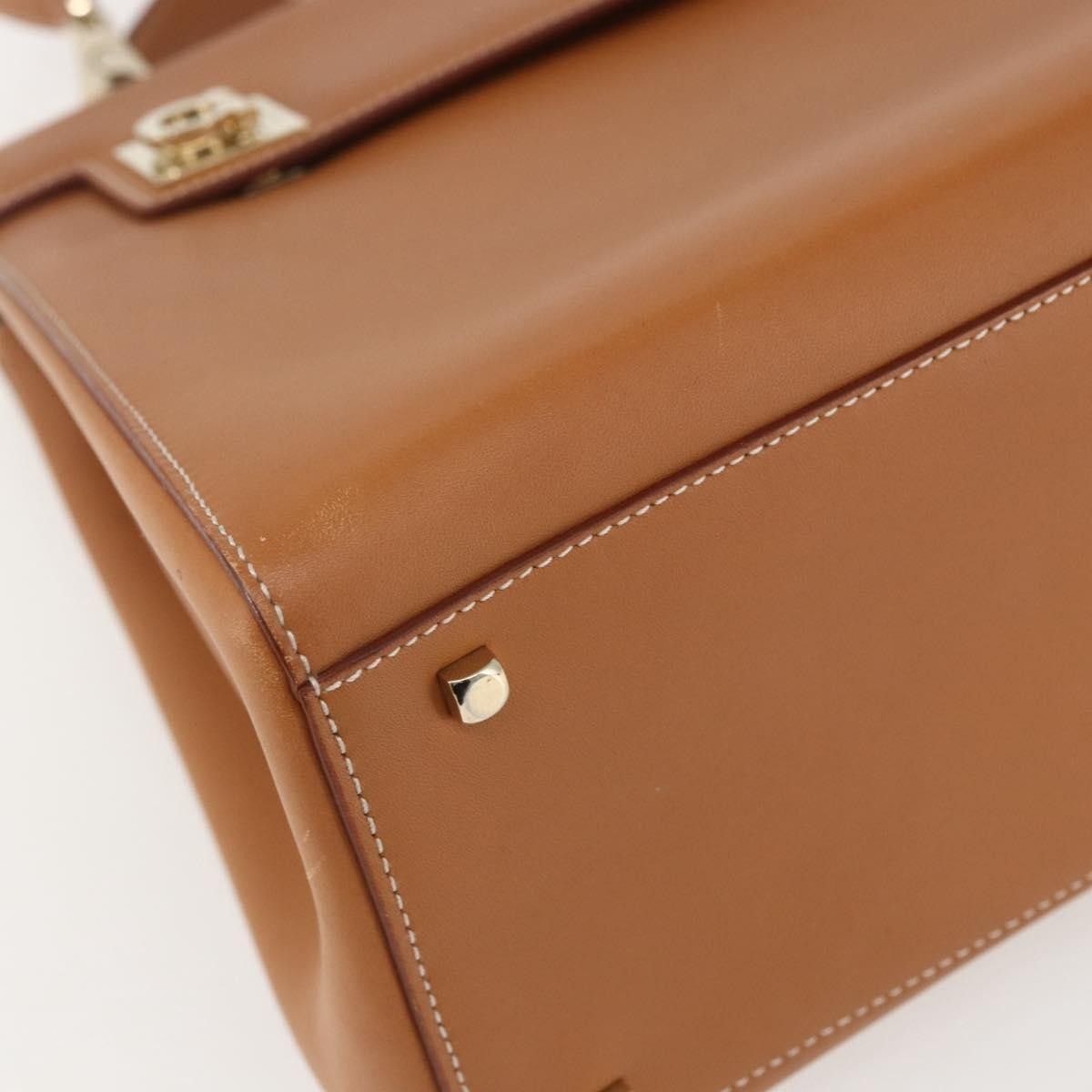 Salvatore Ferragamo Salvatore Ferragamo Gancini handbag Leather Size ONE SIZE - 9 Thumbnail