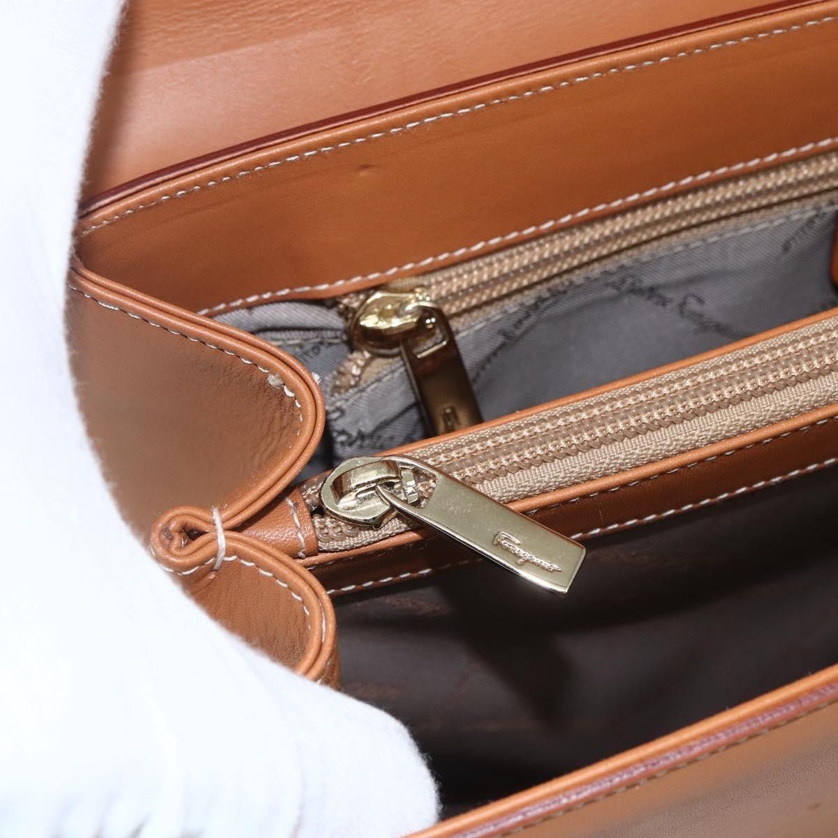 Salvatore Ferragamo Salvatore Ferragamo Gancini handbag Leather Size ONE SIZE - 20 Thumbnail