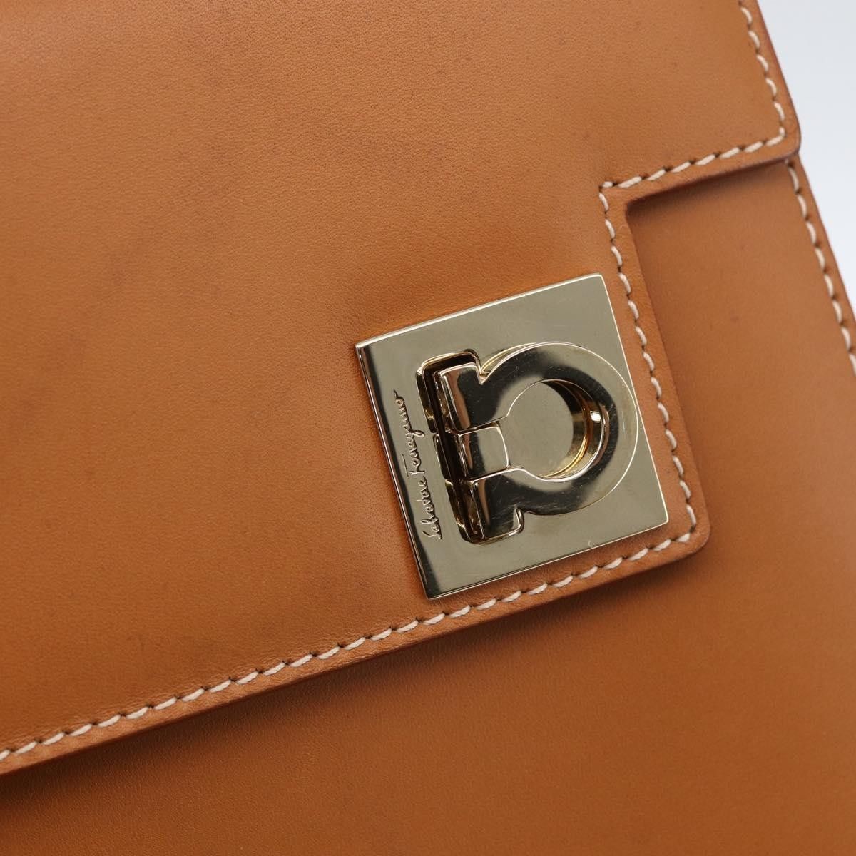 Salvatore Ferragamo Salvatore Ferragamo Gancini handbag Leather Size ONE SIZE - 12 Thumbnail