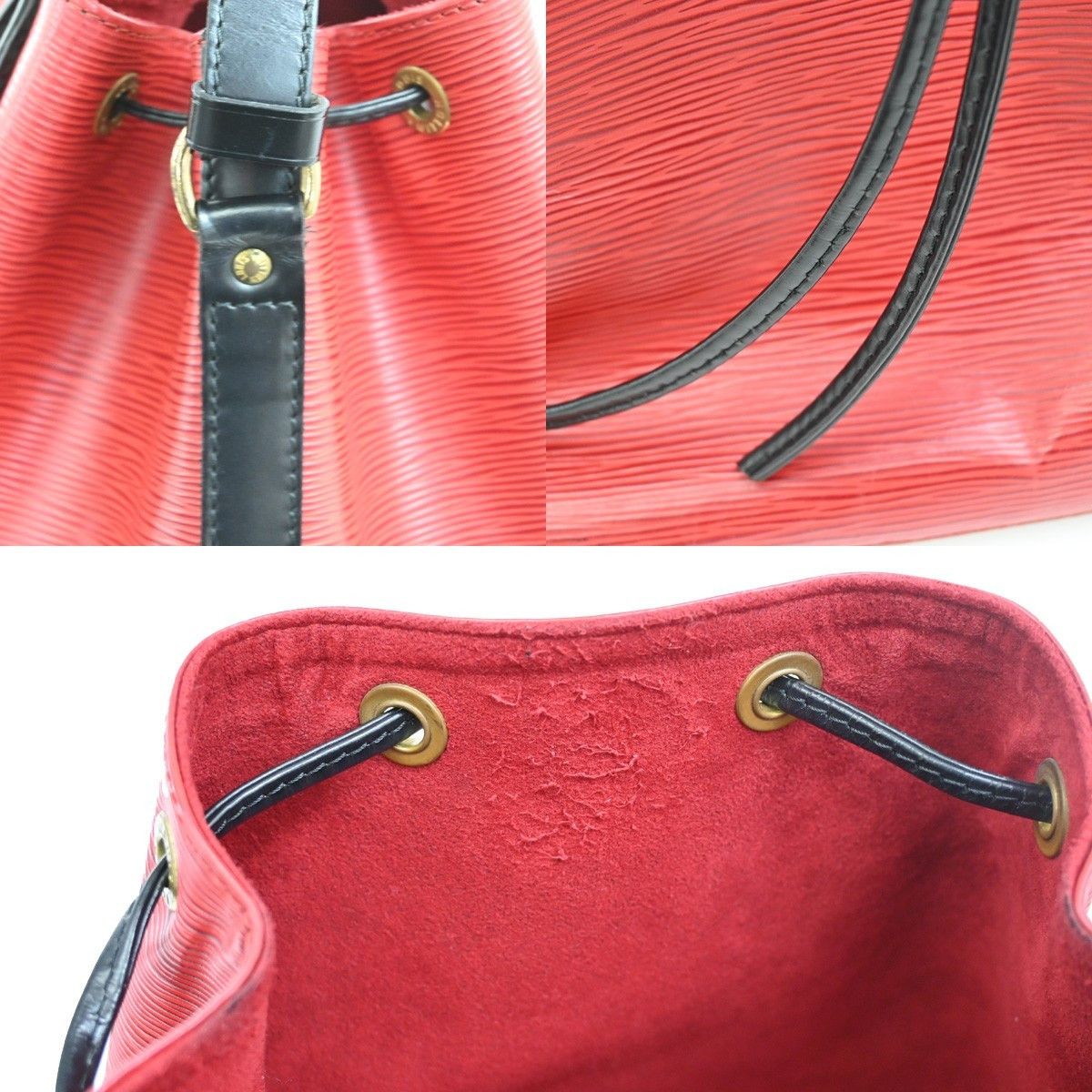 Louis Vuitton Louis Vuitton Bicolor Petit Noe Handbag Epi Leather Size ONE SIZE - 10 Thumbnail