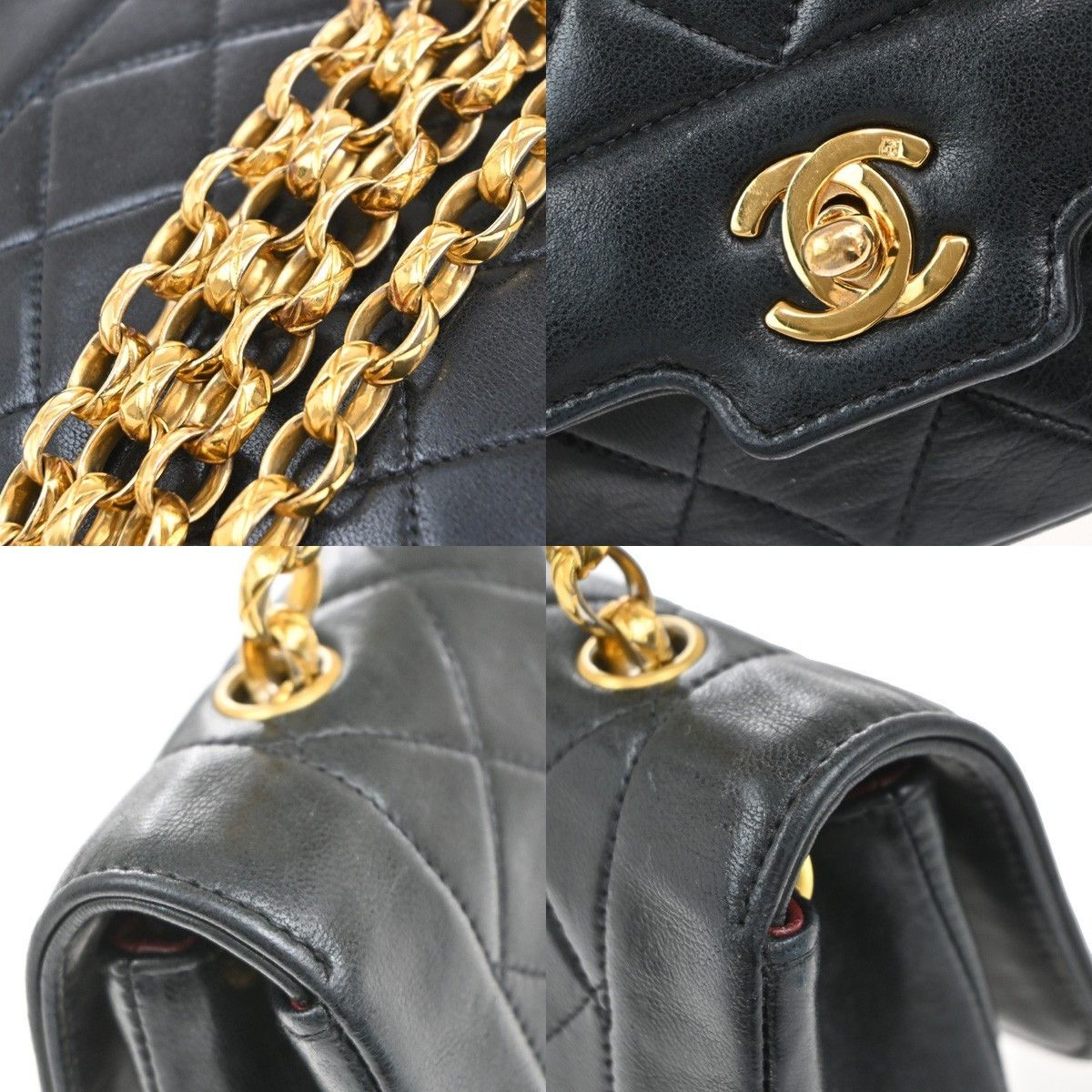 Chanel Chanel Diana Flap Bag Quilted Lambskin Size ONE SIZE - 10 Thumbnail