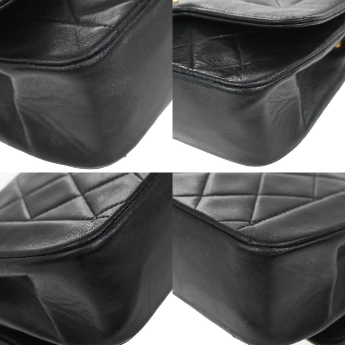 Chanel Chanel Diana Flap Bag Quilted Lambskin Size ONE SIZE - 9 Thumbnail