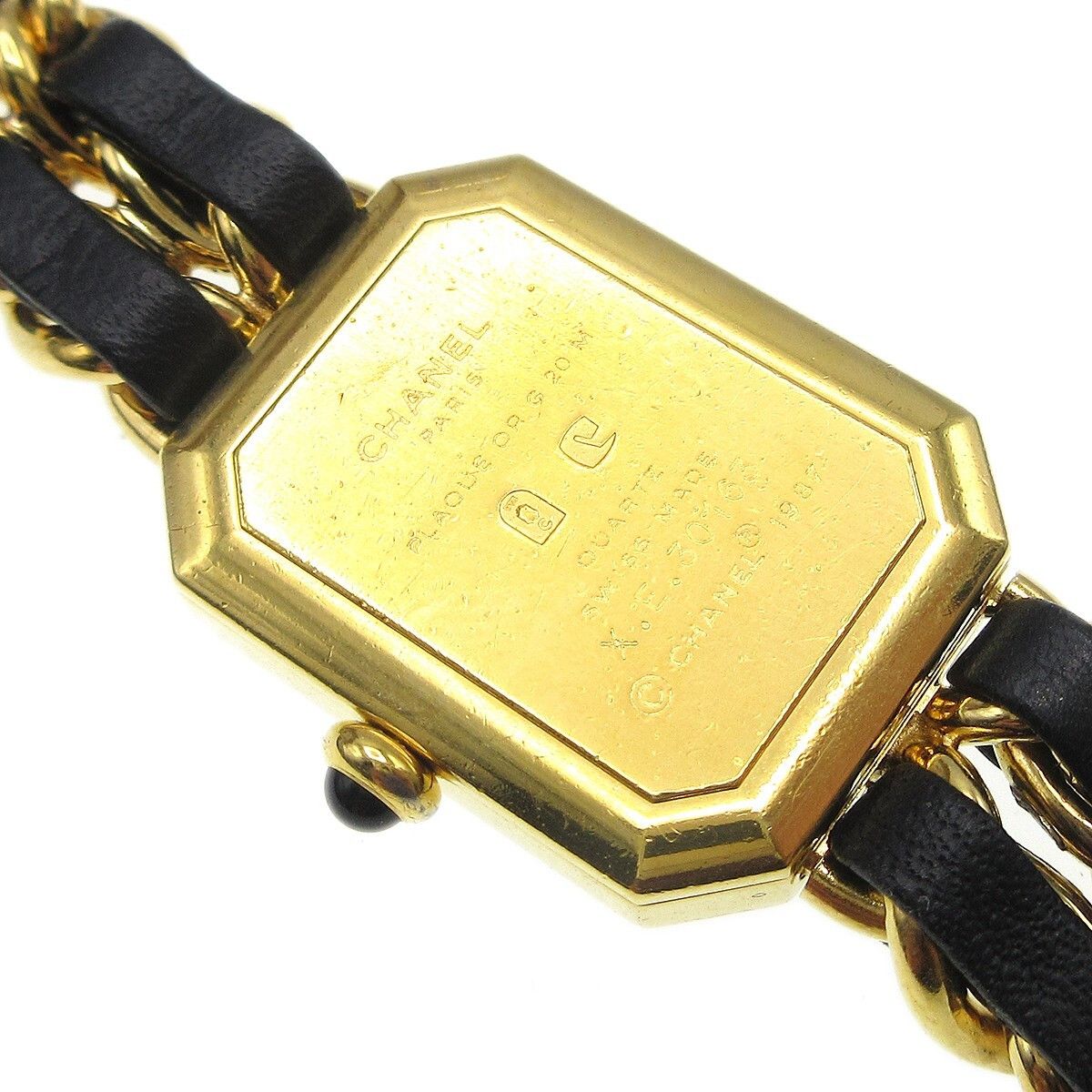 Chanel Chanel Premiere Rock Quartz Plated Metal and Leather Size ONE SIZE - 3 Thumbnail