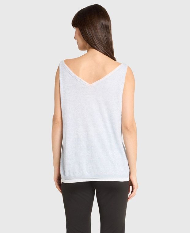 Iris von Arnim Sleeveless top Size XL / US 12-14 / IT 48-50 - 2 Thumbnail