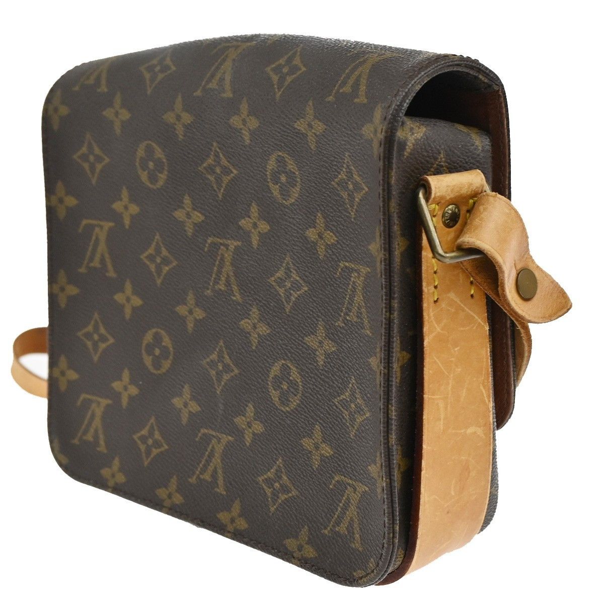 Louis Vuitton Louis Vuitton Cartouchiere Handbag Monogram Canvas Size ONE SIZE - 4 Thumbnail