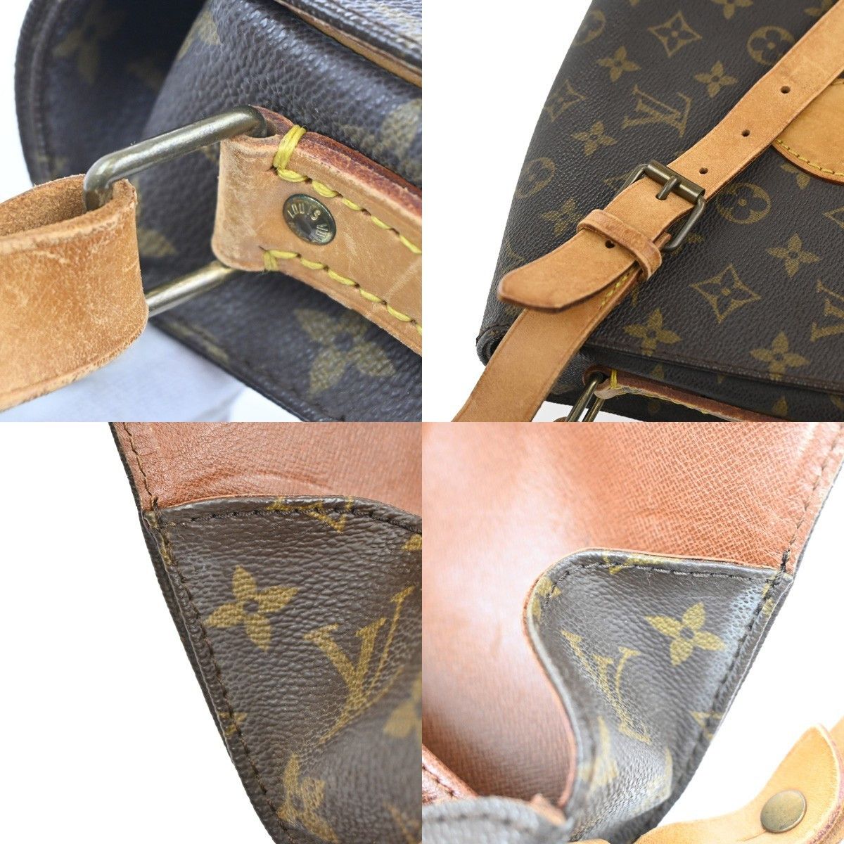 Louis Vuitton Louis Vuitton Cartouchiere Handbag Monogram Canvas Size ONE SIZE - 11 Thumbnail