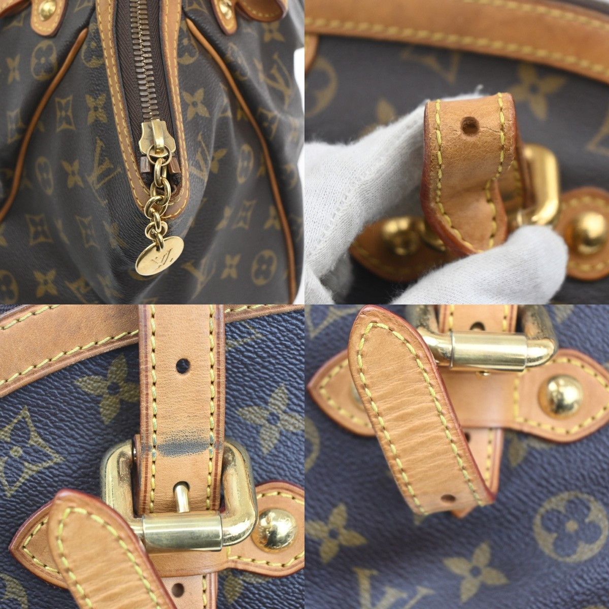 Louis Vuitton Louis Vuitton Tivoli Handbag Monogram Canvas Size ONE SIZE - 11 Thumbnail