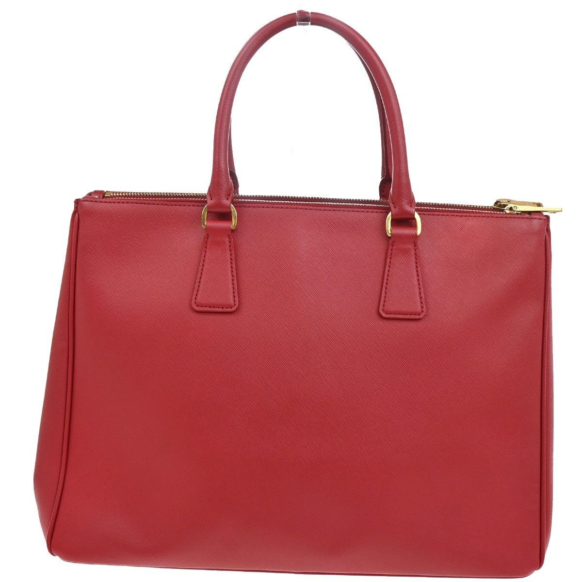 Prada Prada Double Zip Lux Tote Saffiano Leather Size ONE SIZE - 2 Thumbnail