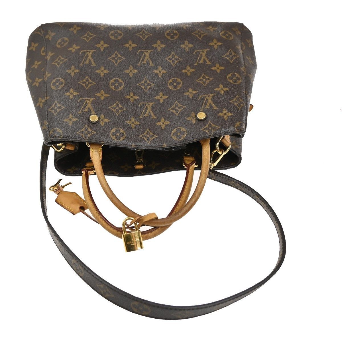Louis Vuitton Louis Vuitton Montaigne Handbag Monogram Canvas Size ONE SIZE - 7 Thumbnail