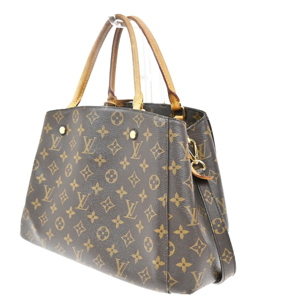Louis Vuitton Louis Vuitton Montaigne Handbag Monogram Canvas Size ONE SIZE - 4 Thumbnail