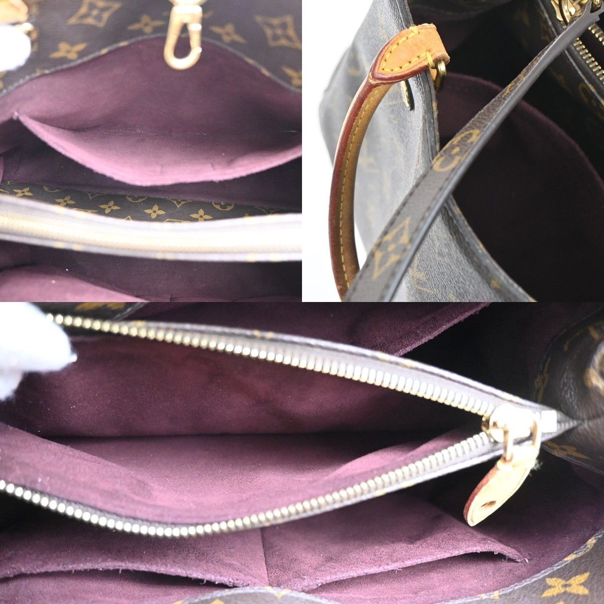 Louis Vuitton Louis Vuitton Montaigne Handbag Monogram Canvas Size ONE SIZE - 12 Thumbnail