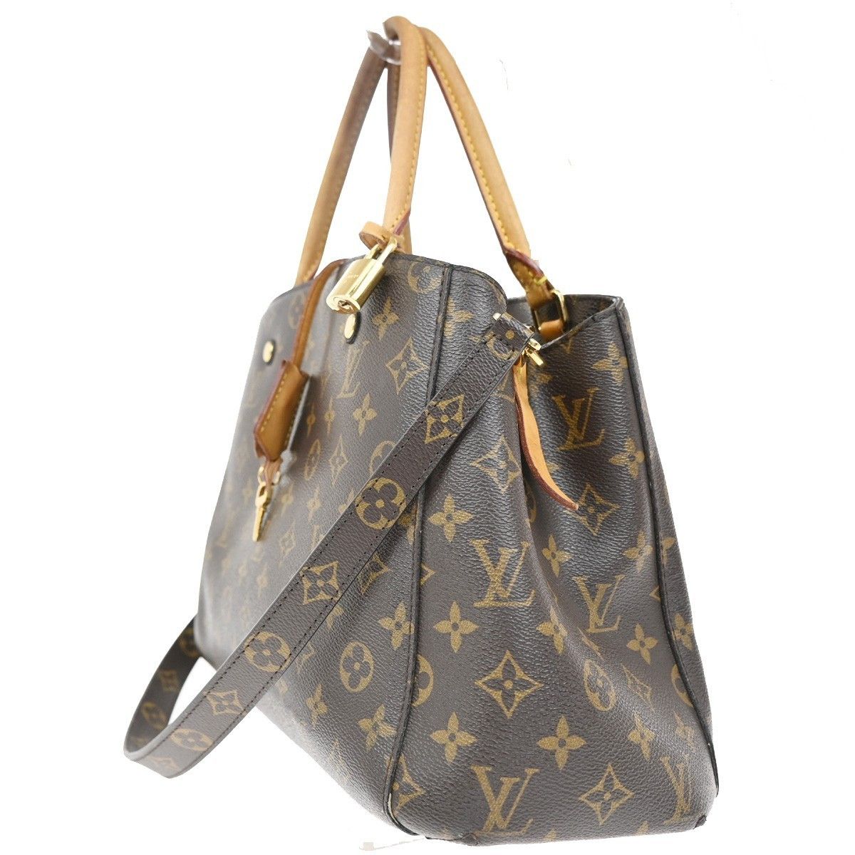 Louis Vuitton Louis Vuitton Montaigne Handbag Monogram Canvas Size ONE SIZE - 3 Thumbnail