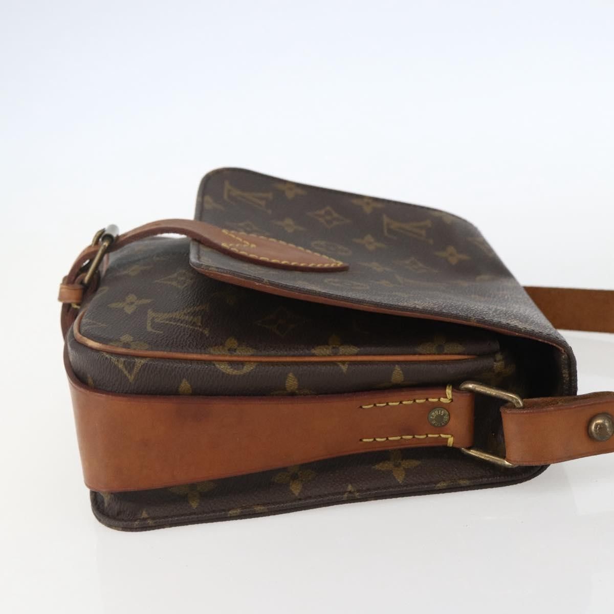 Louis Vuitton Louis Vuitton Cartouchiere Handbag Monogram Canvas Size ONE SIZE - 4 Thumbnail