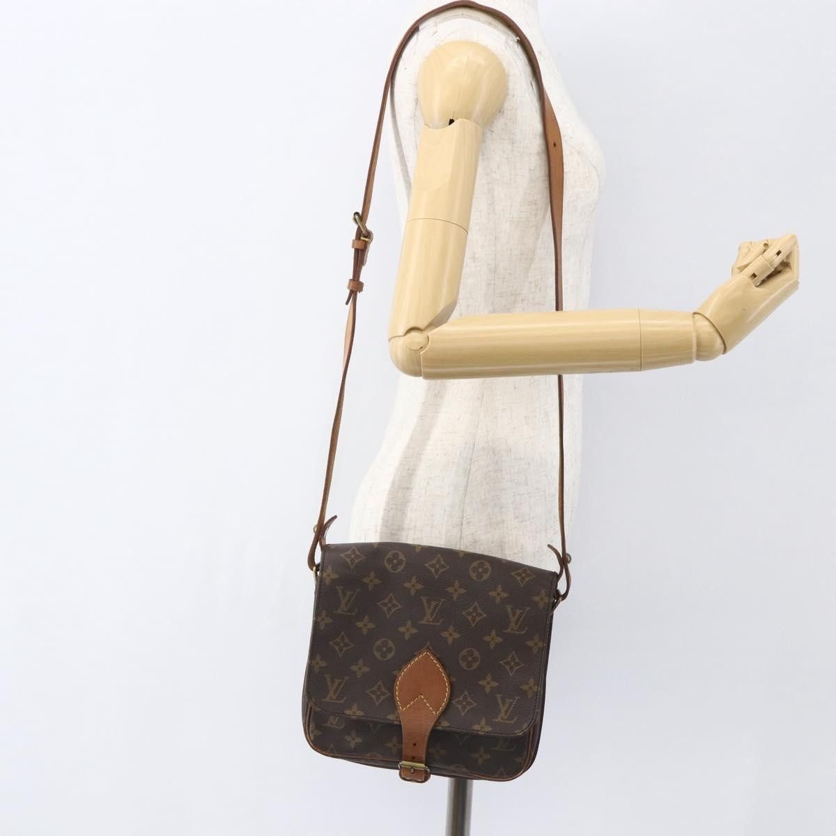 Louis Vuitton Louis Vuitton Cartouchiere Handbag Monogram Canvas Size ONE SIZE - 15 Thumbnail