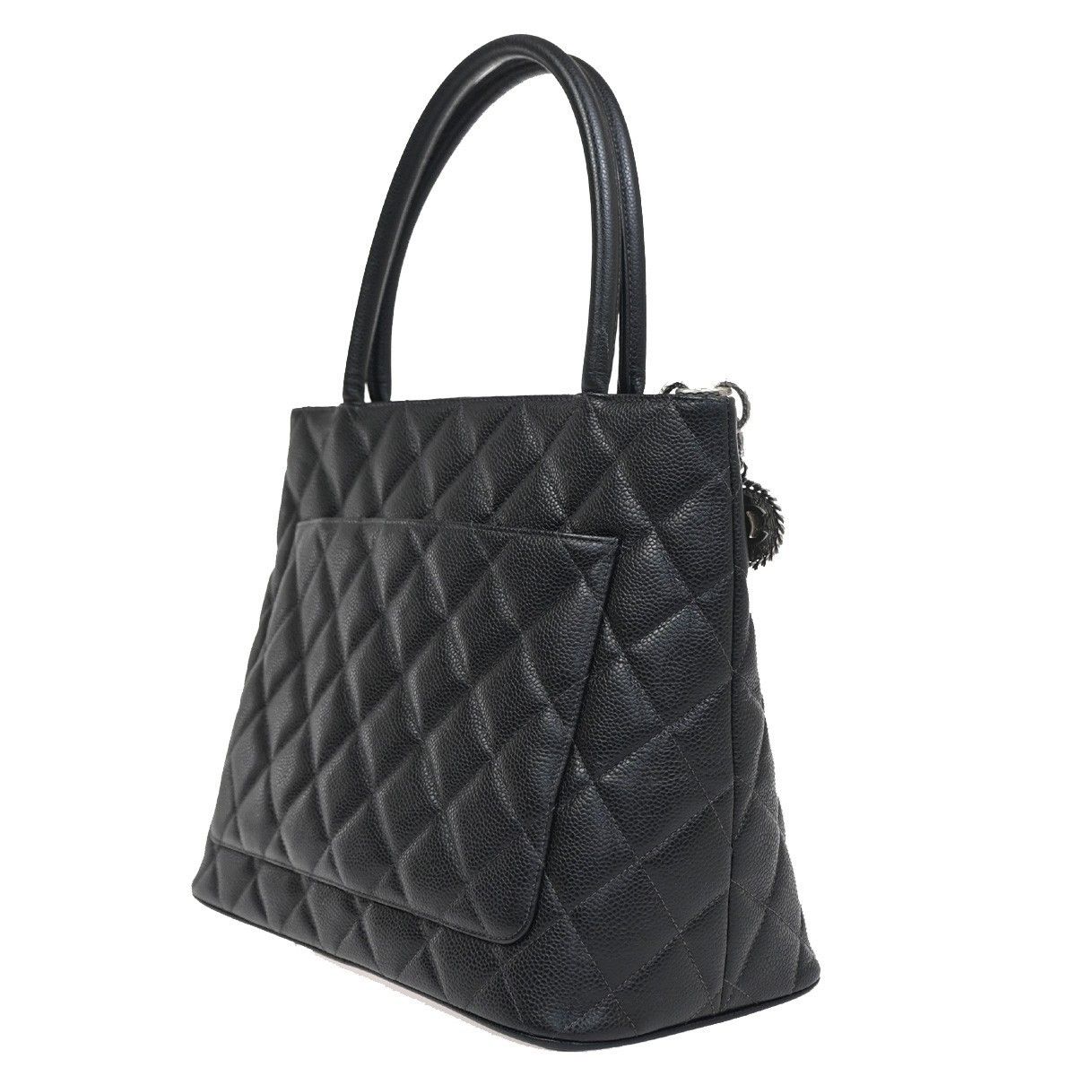 Chanel Chanel Medallion Tote Quilted Lambskin Size ONE SIZE - 4 Thumbnail