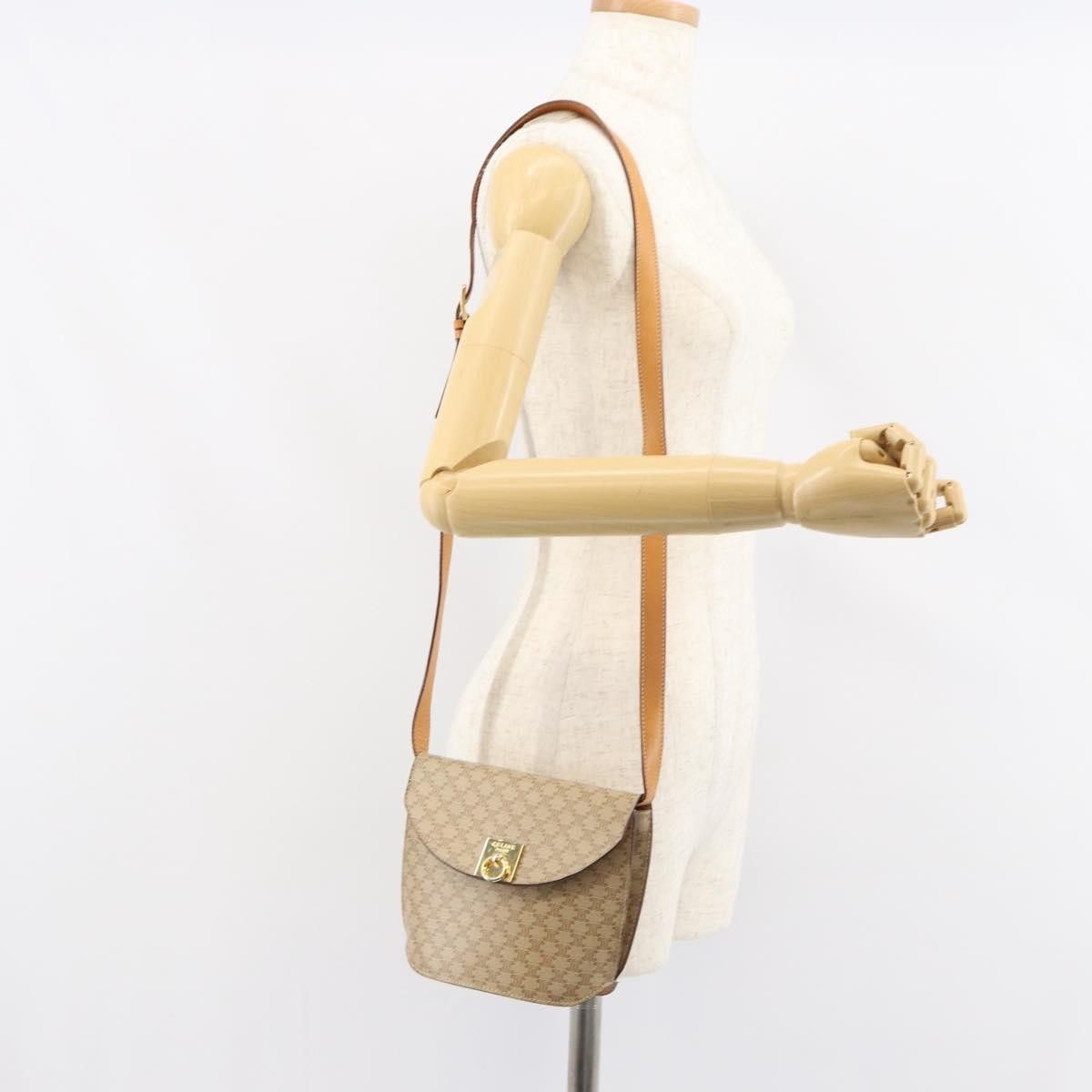 Celine Celine Vintage Macadam Shoulder Bag Canvas Size ONE SIZE - 14 Thumbnail