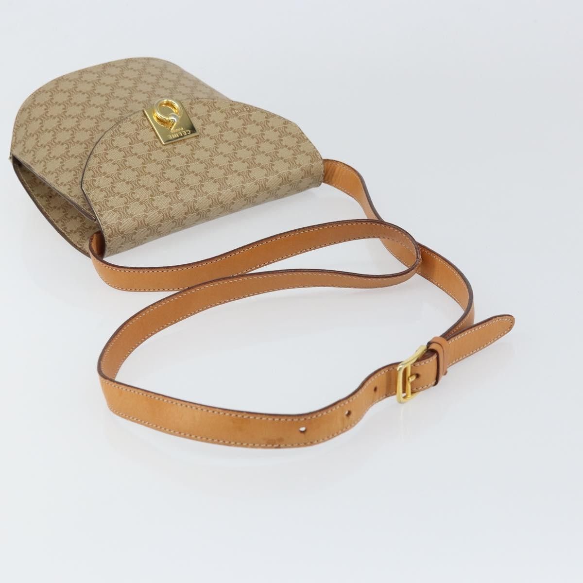 Celine Celine Vintage Macadam Shoulder Bag Canvas Size ONE SIZE - 8 Thumbnail