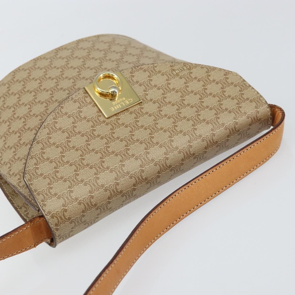 Celine Celine Vintage Macadam Shoulder Bag Canvas Size ONE SIZE - 15 Thumbnail