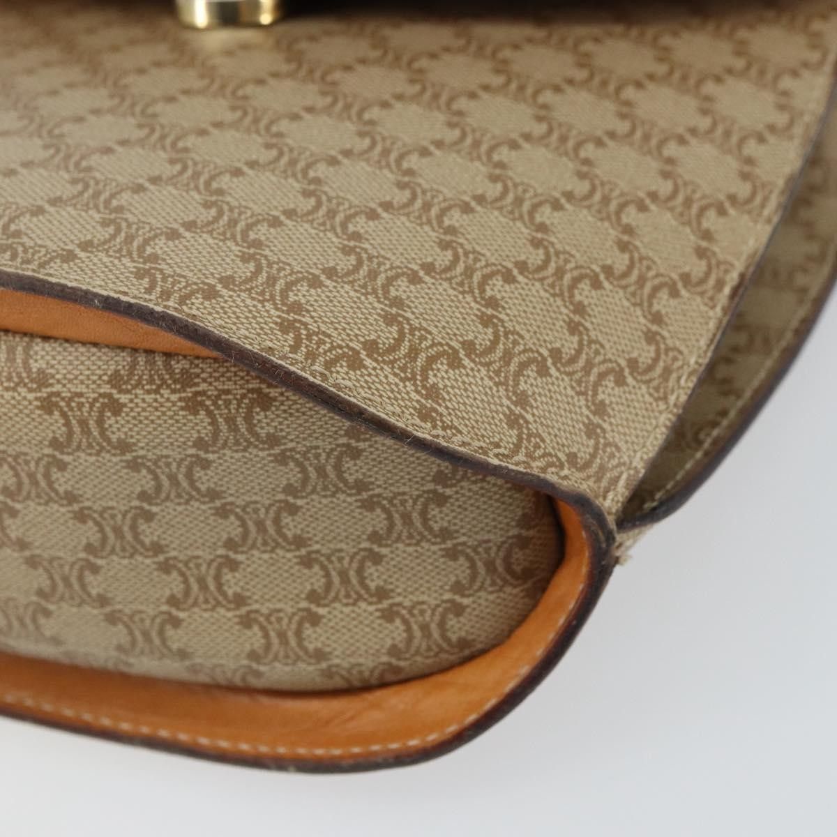 Celine Celine Vintage Macadam Shoulder Bag Canvas Size ONE SIZE - 9 Thumbnail